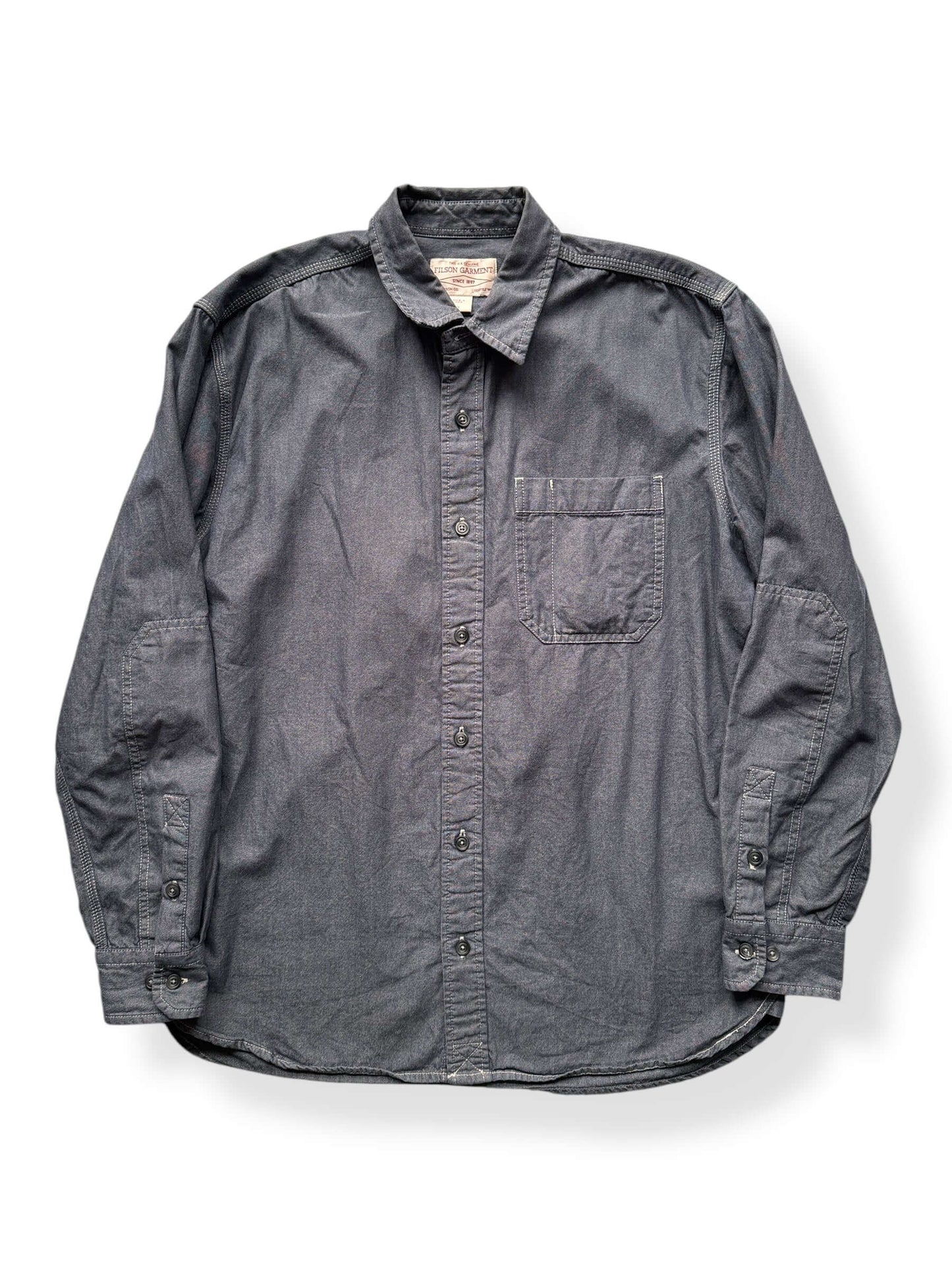Front of Filson 100% Cotton Lightweight Shirt SZ M