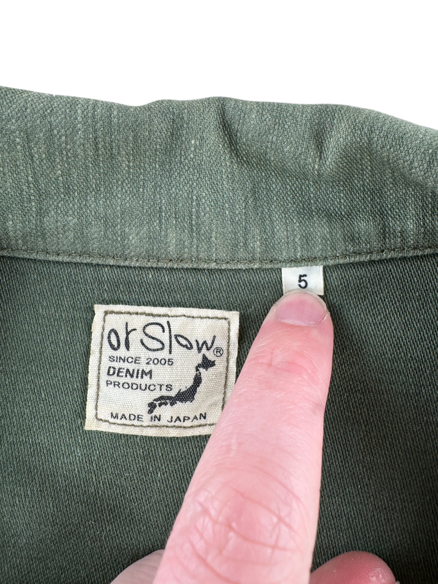 Tag on Modern Orslow OG 107 Top SZ L
