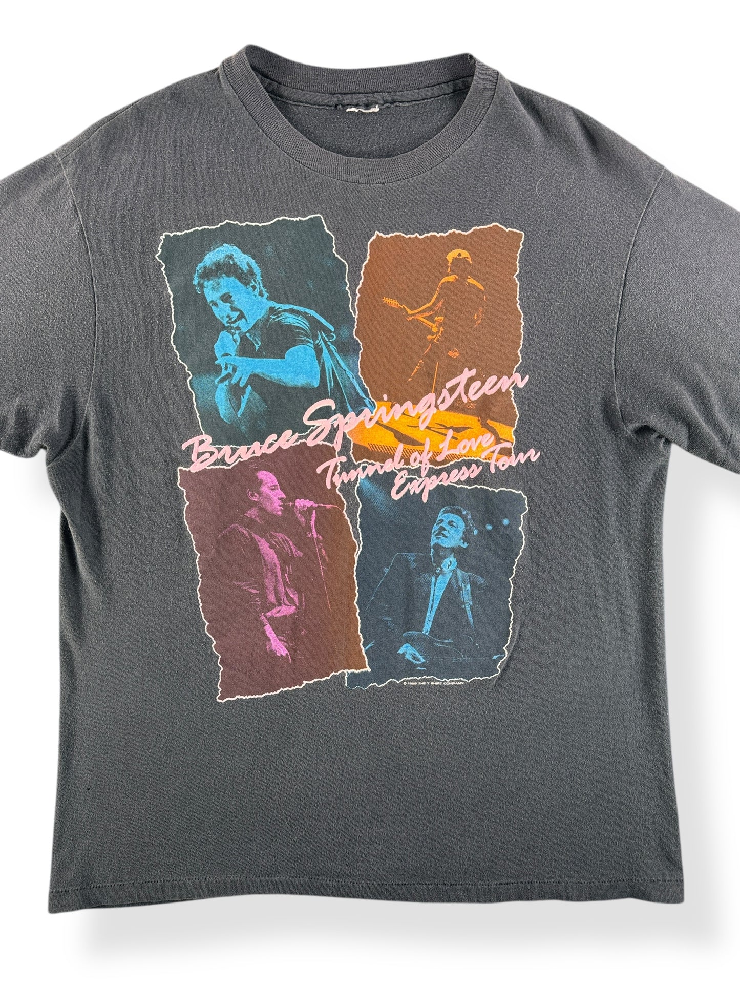 Front Close Up of 88 Springsteen Tour Tee SZ M