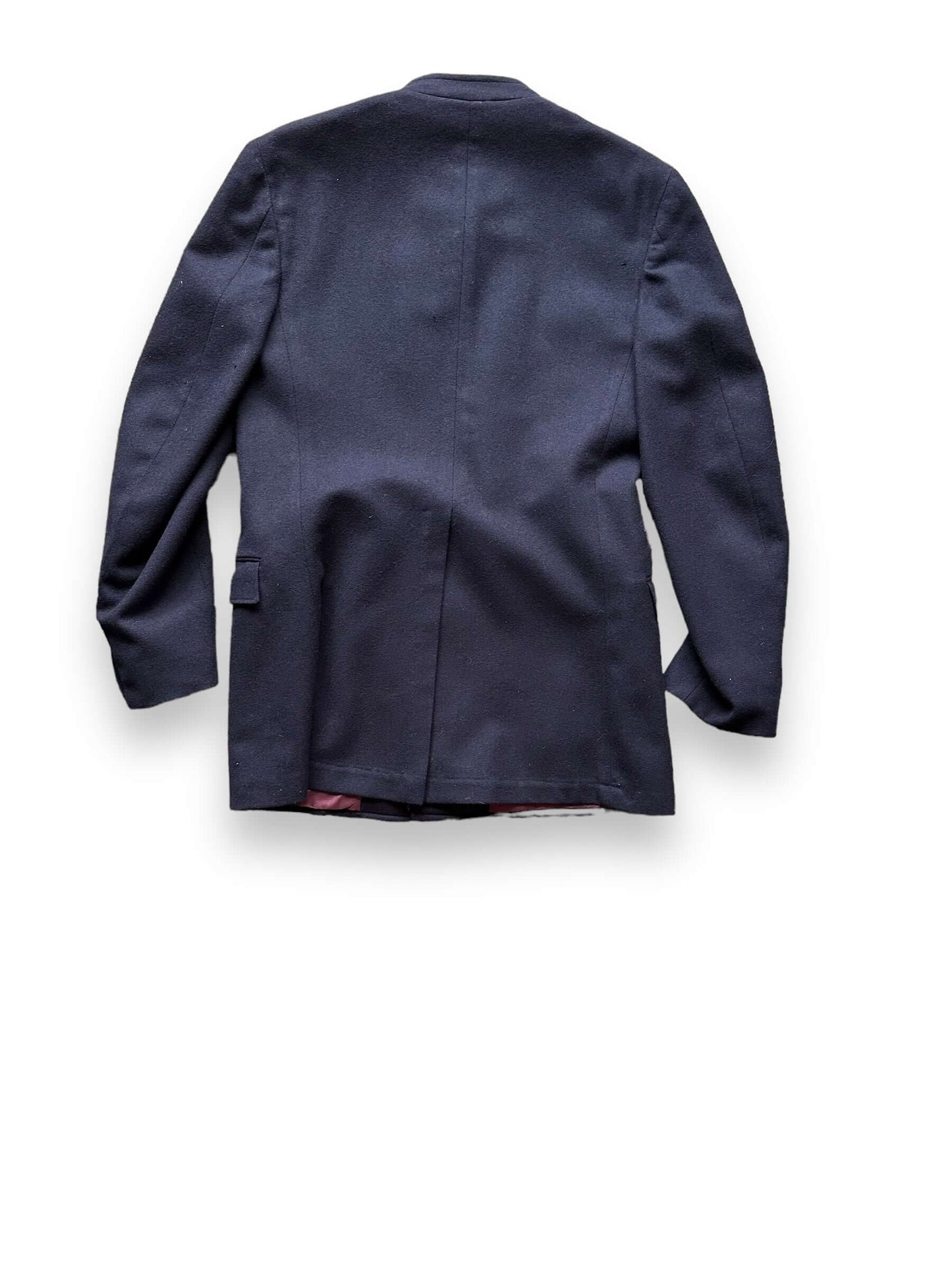 Rear View of Vintage Renberg The Boys' Shop Wool Jacket SZ 38 | Vintage Wool Jacket Seattle | Seattle Vintage Clothing