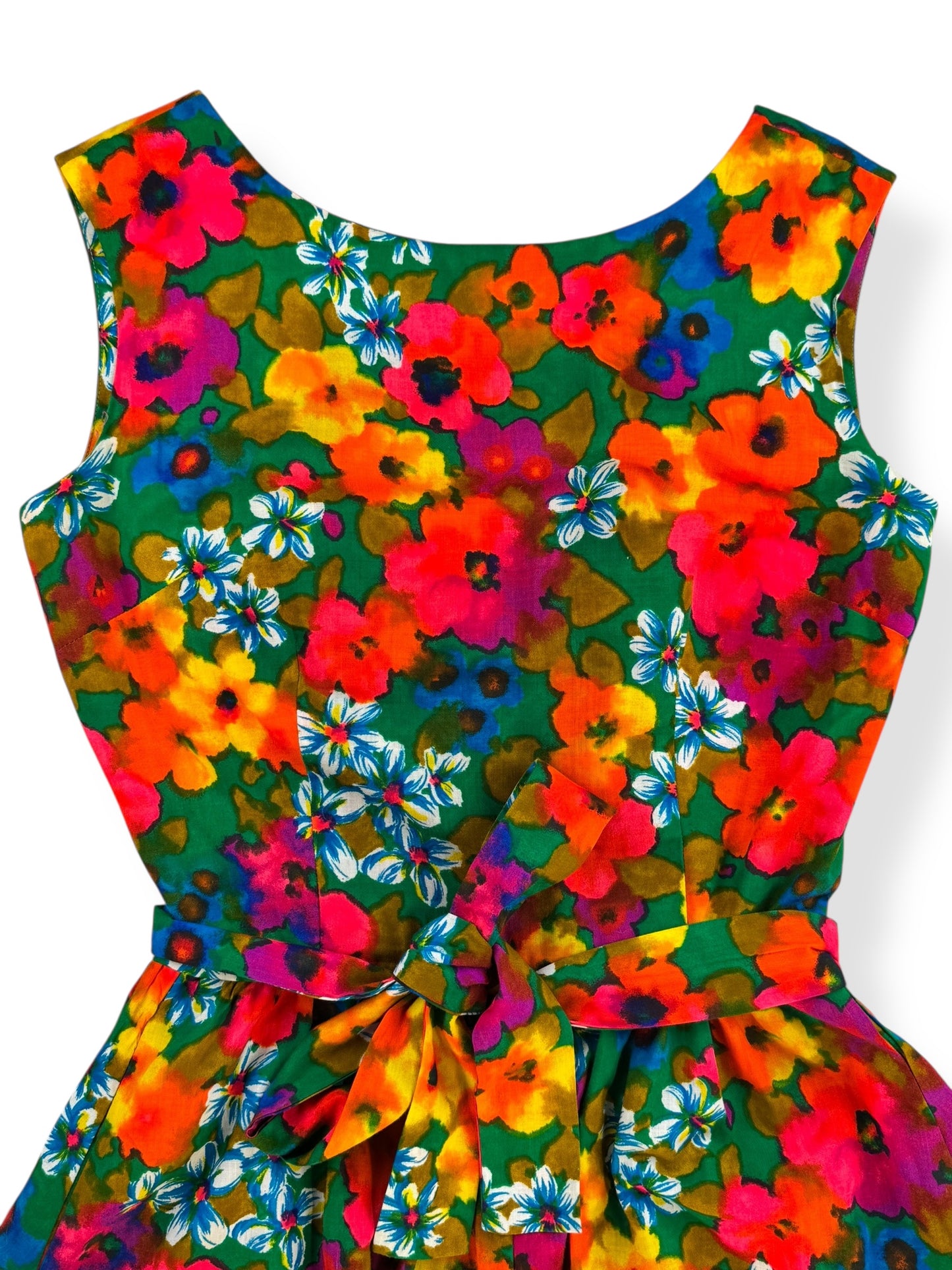 Top 1960s Sun Fashions Palazzo Jumpsuit S