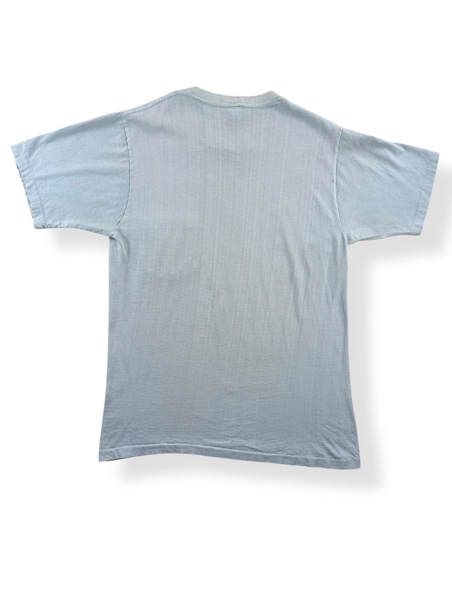Back of Vintage Towncraft Robin's Egg Blue Pocket Tee SZ L (Fits M)