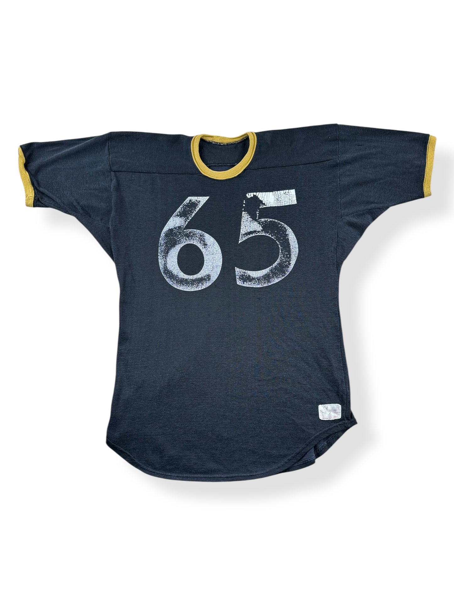 Front of Vintage 1950s Durene Iowa Football Jersey SZ XXL