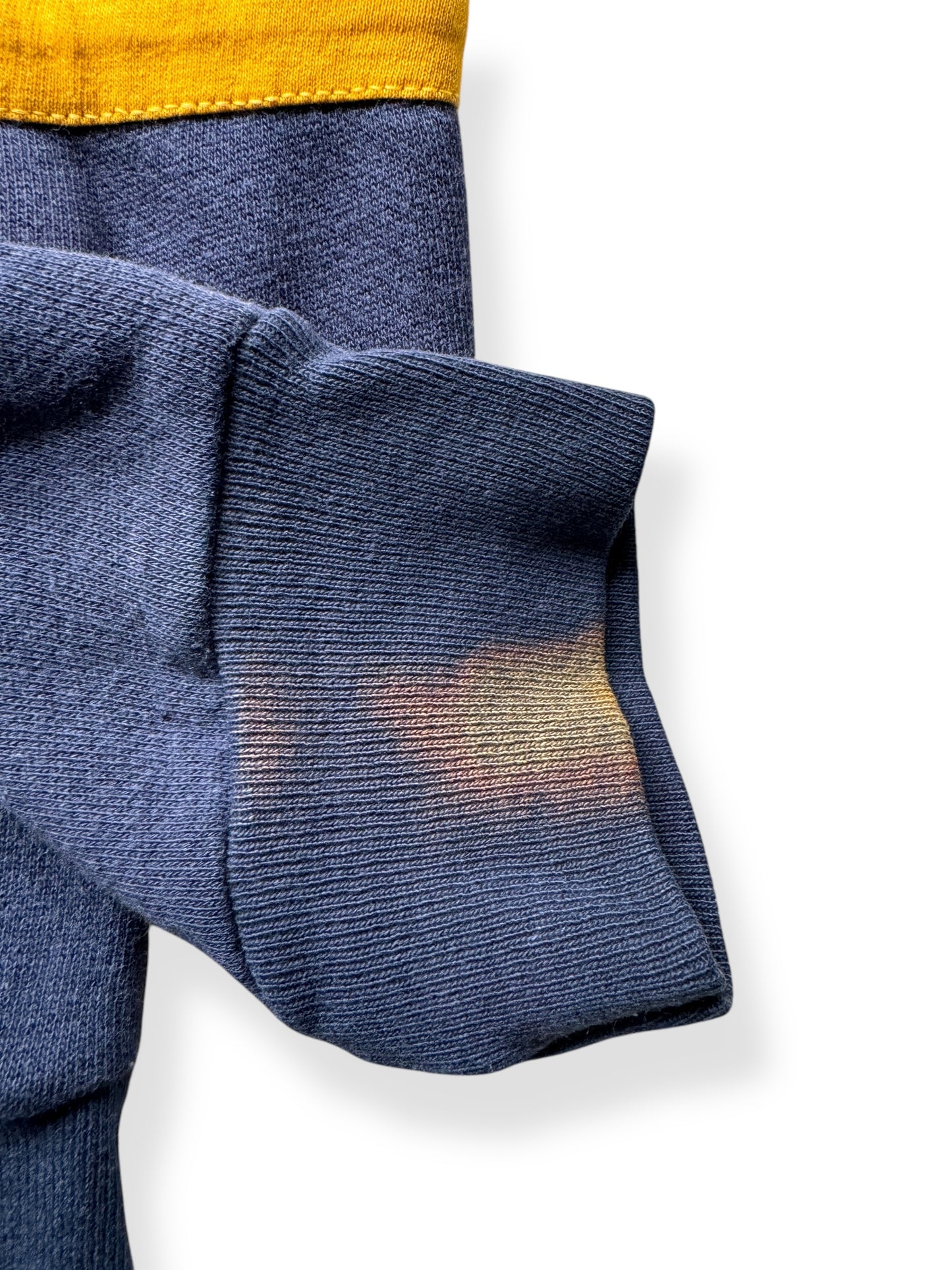 Bleach Stain on Cuff of Vintage Champion Carleton Crewneck SZ XL