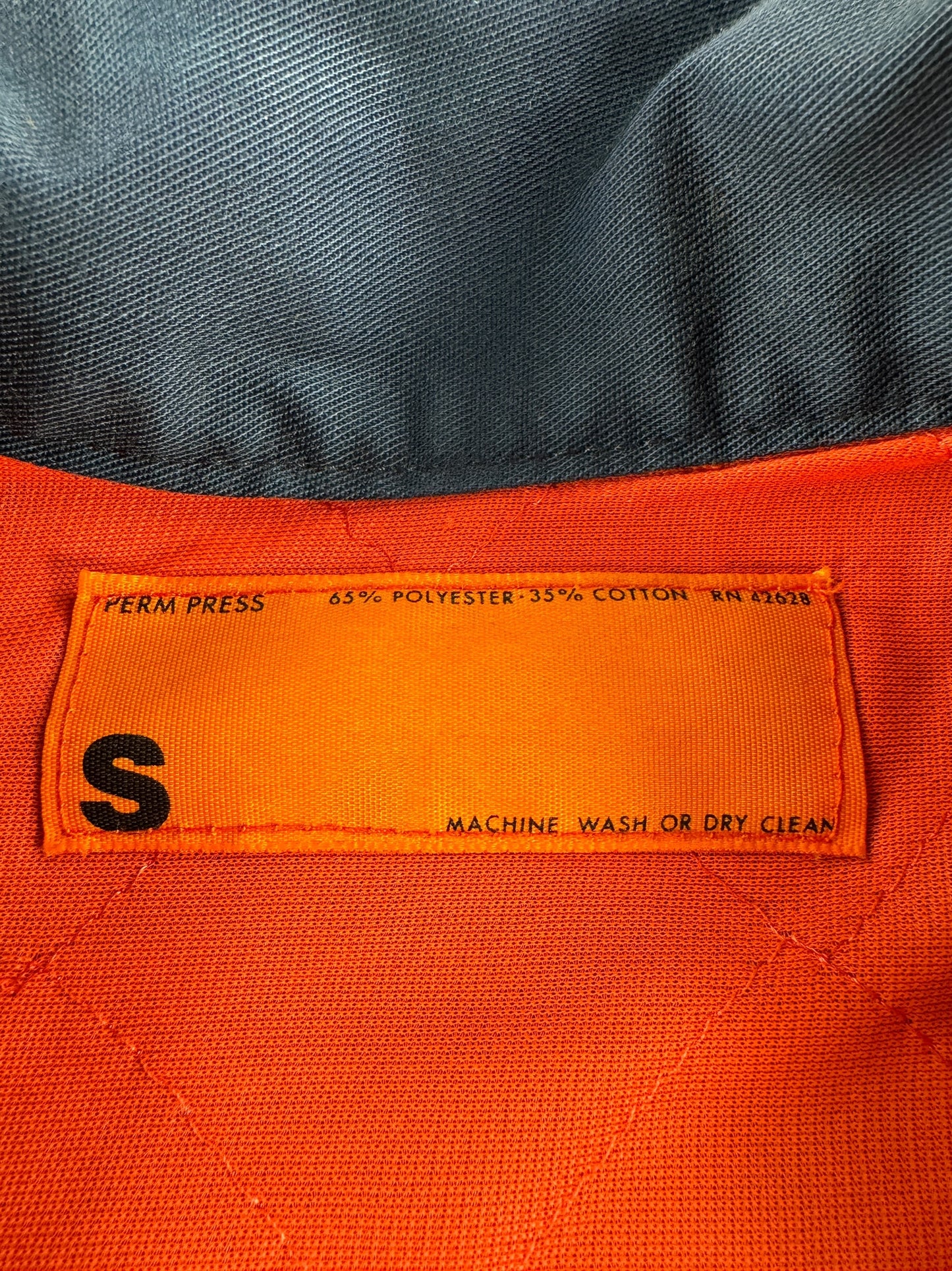 Tag on Vintage Lincoln Towers Quilted Shop Jacket SZ S