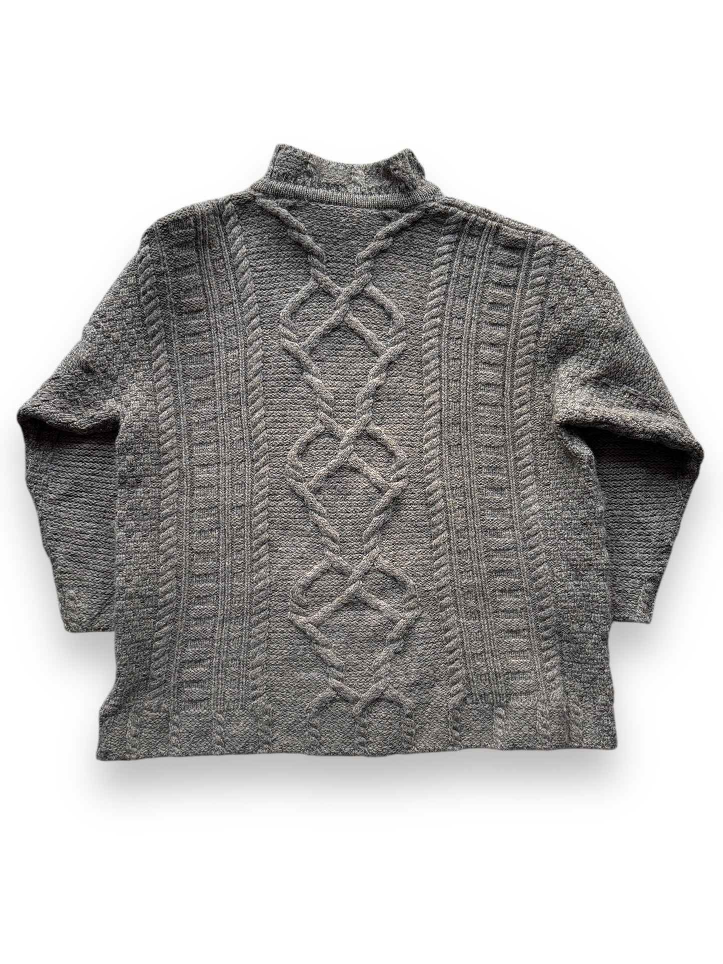 back of Vintage Irish Carraig Donn Wool Sweater SZ L