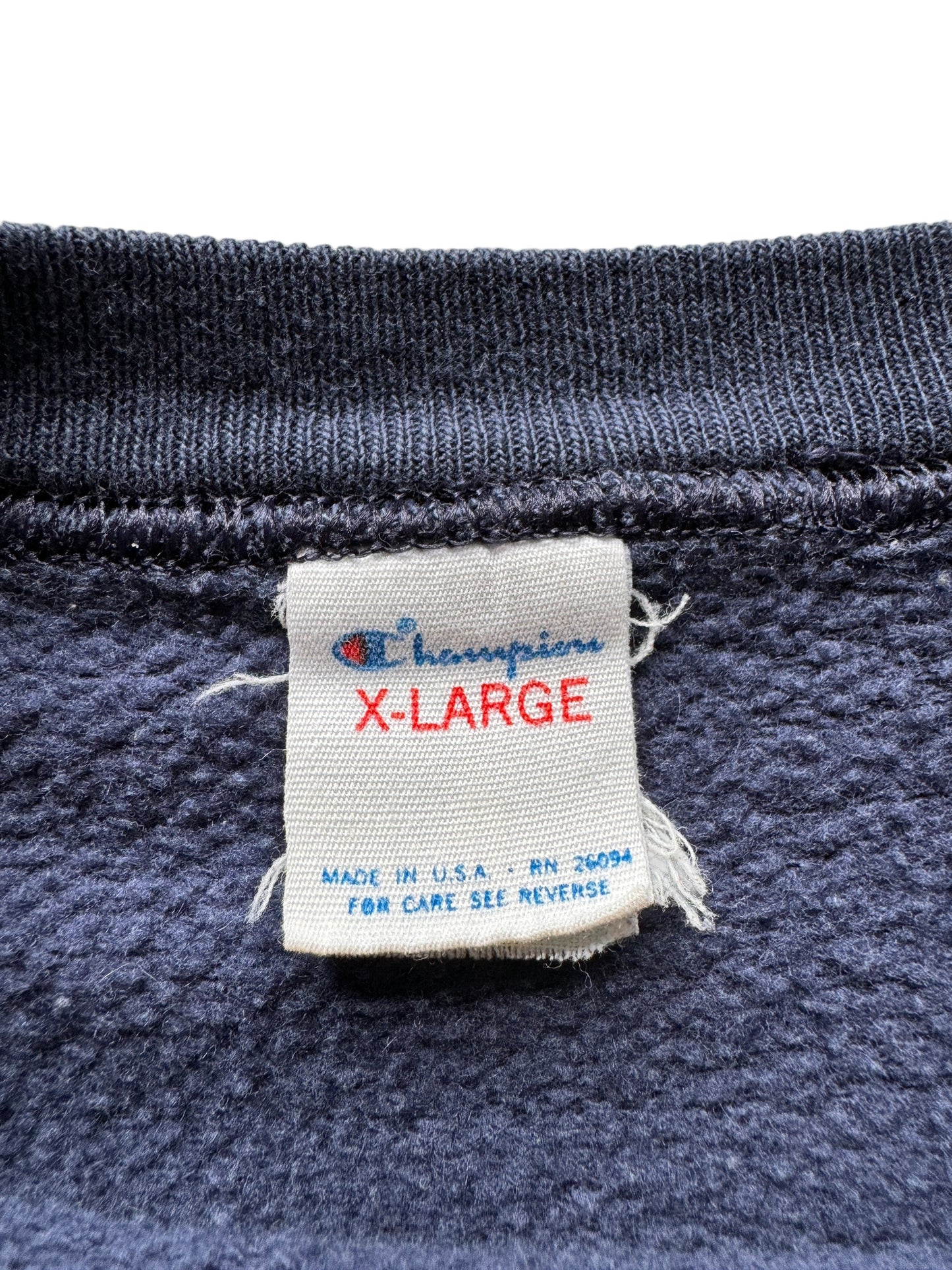 Tag on Vintage Champion Carleton Crewneck SZ XL