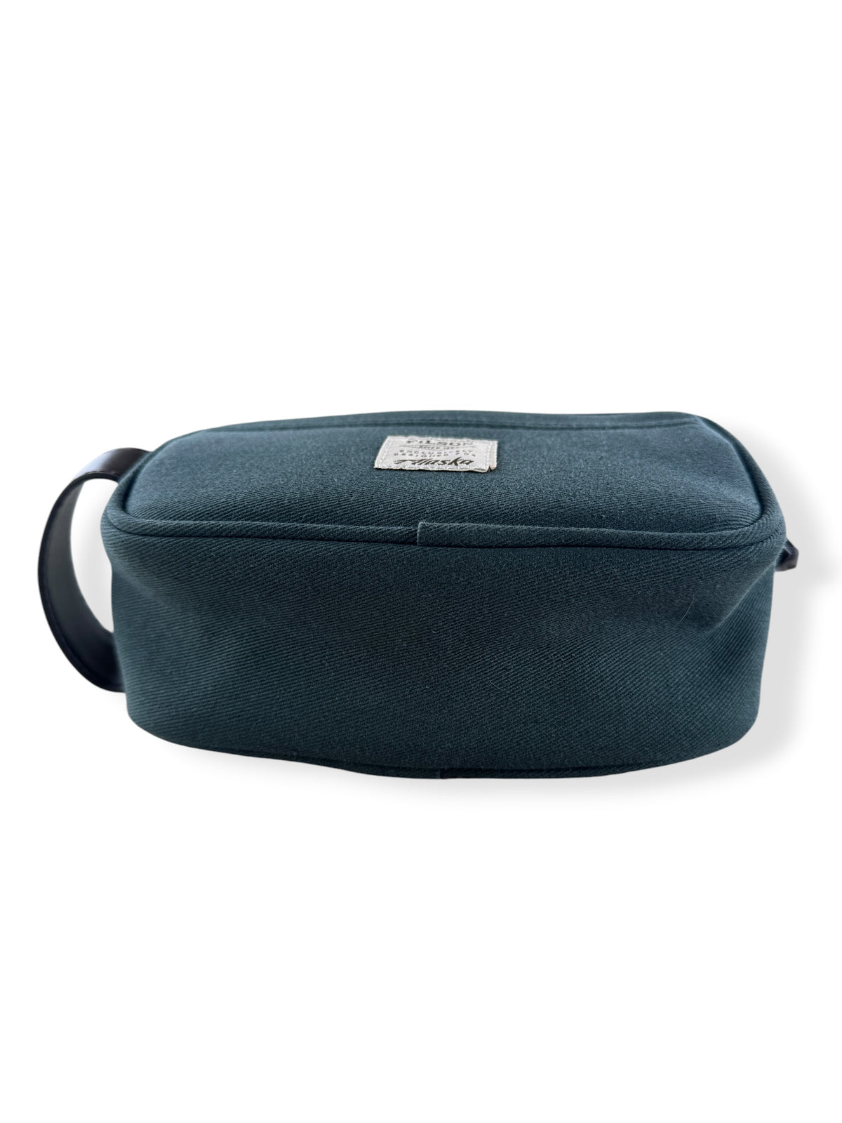 Bottom of Filson X Alaska Airlines Mini Accessories Bag