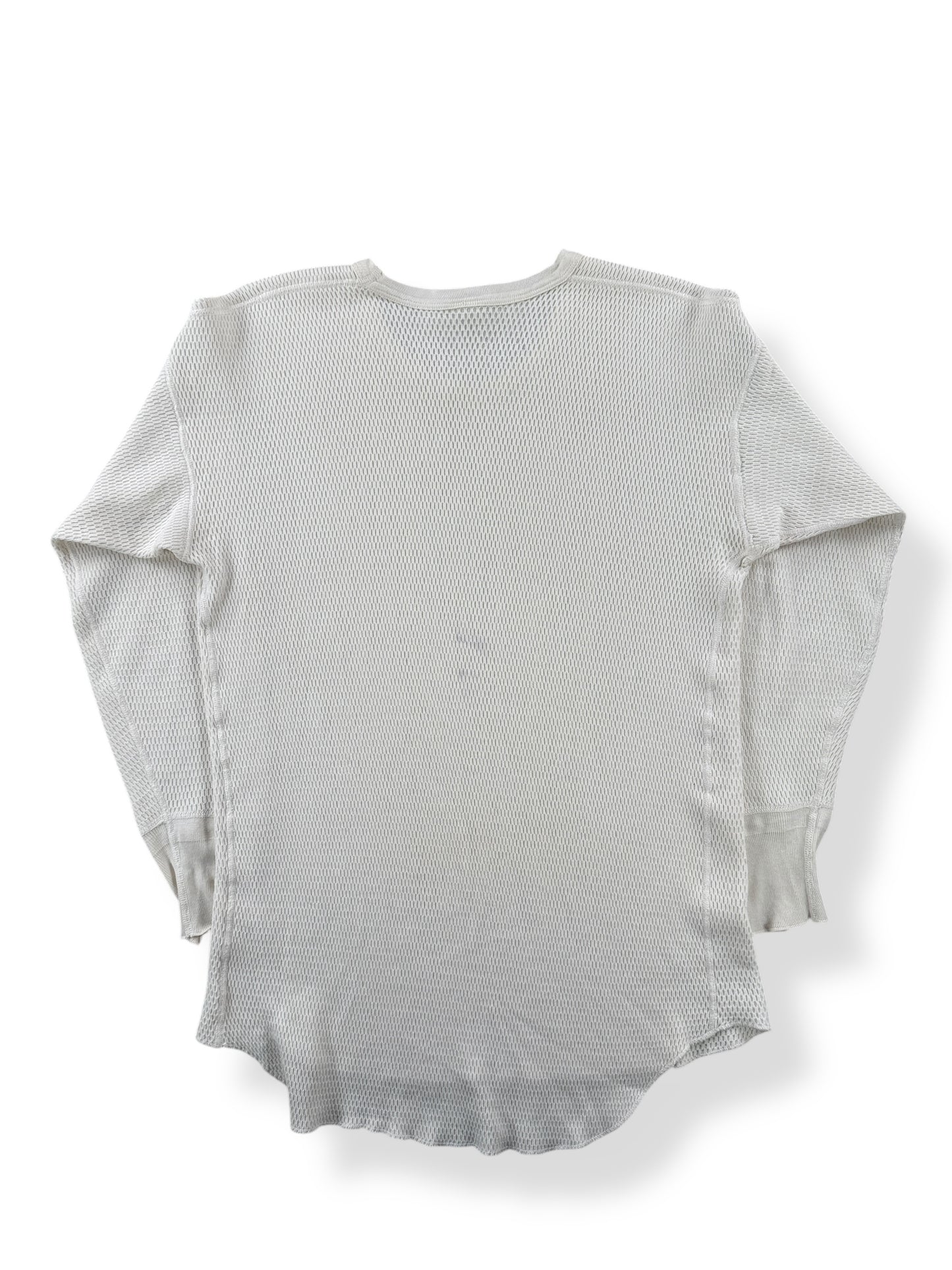 Back of Vintage Jockey Waffle Undershirt SZ XL (Fits M)