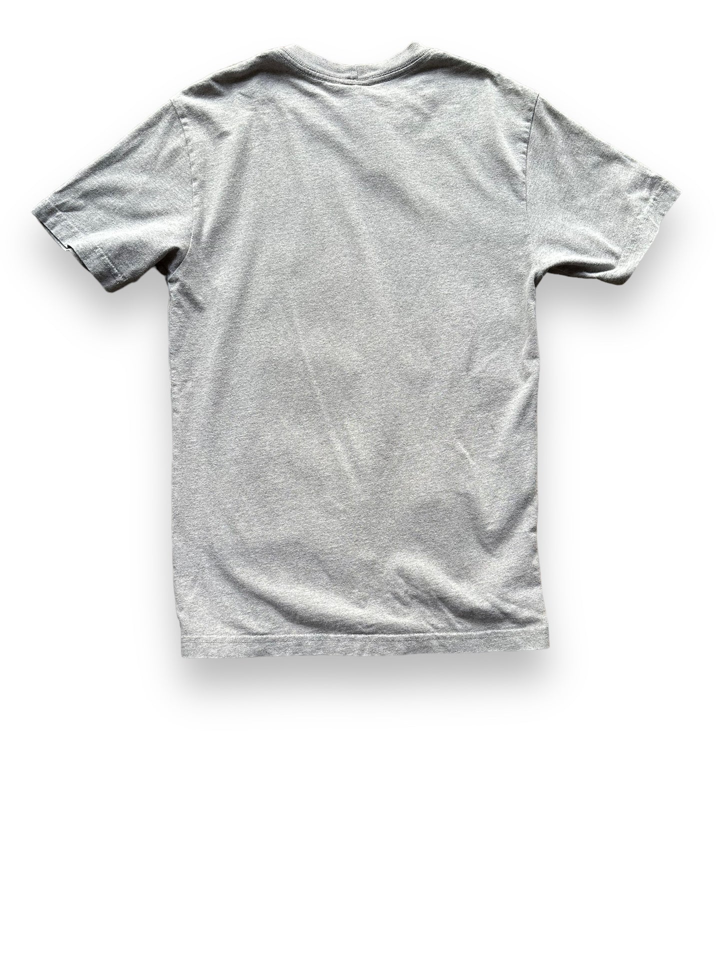 Rear View of Grey Filson Eagle Graphic Tee SZ XS | Barn Owl Vintage Goods | Vintage Filson Workwear Seattle