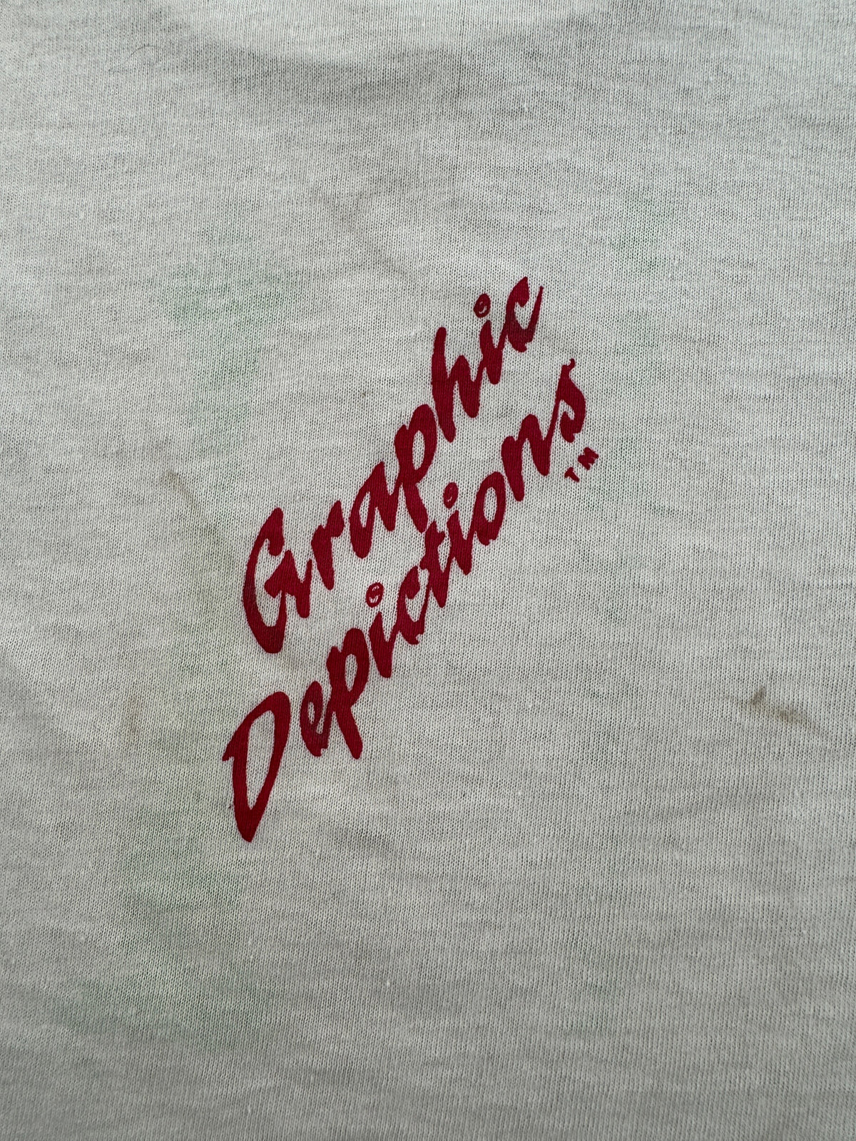 Back Graphic of Vintage Seattle Baby Tee SZ XS