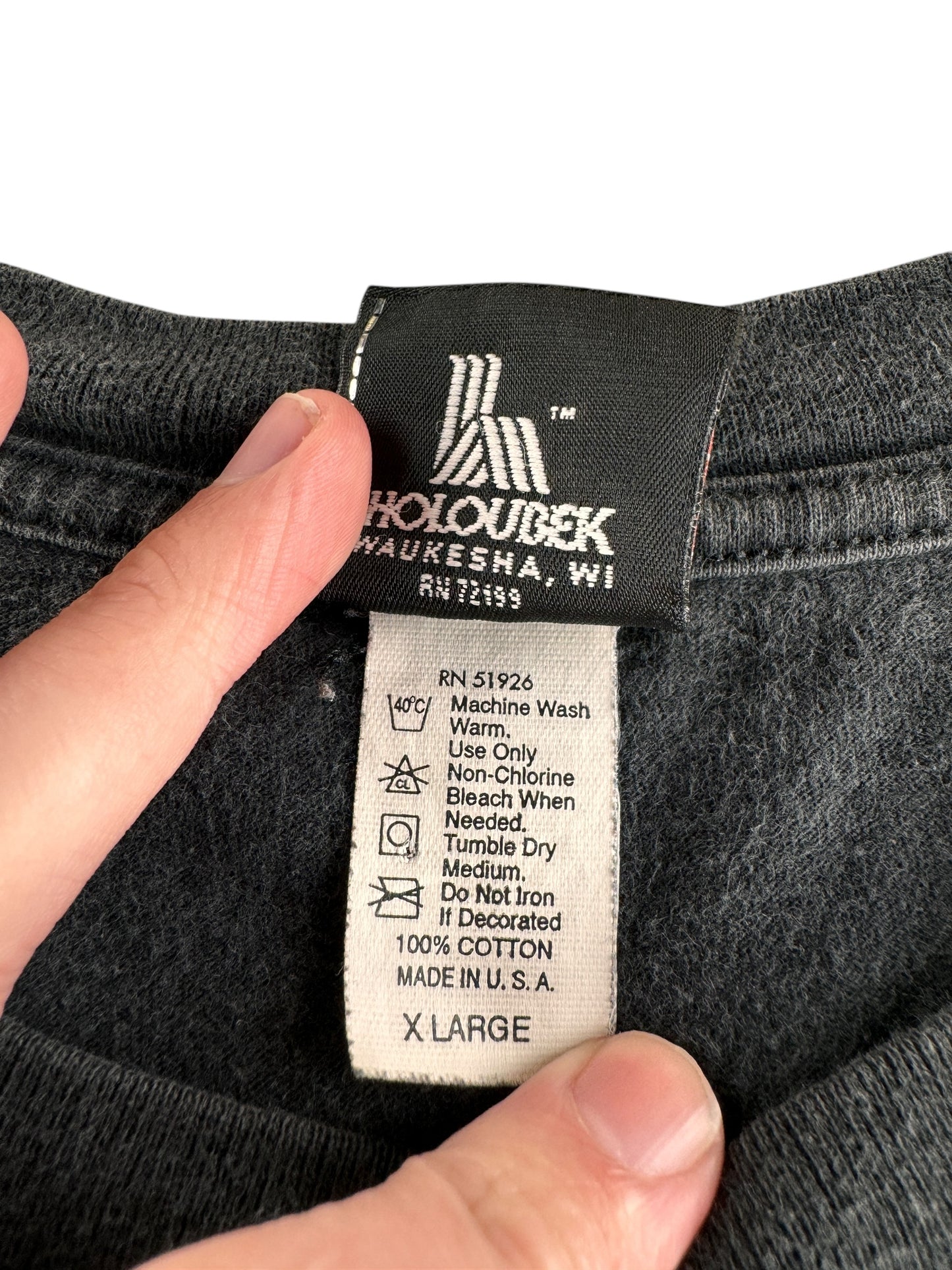 Tag on Vintage Fairbanks Alaska Harley Tee SZ XL