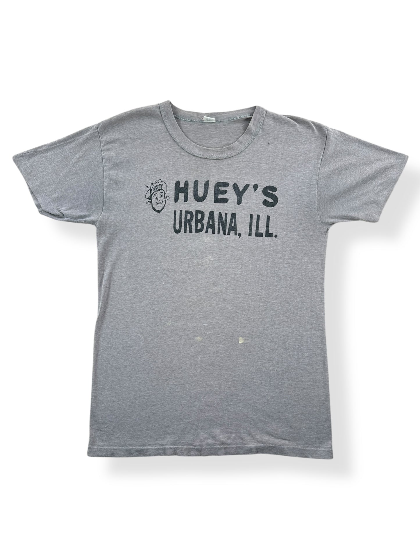 Front of Vintage Huey's Urbana Tee SZ M AS IS