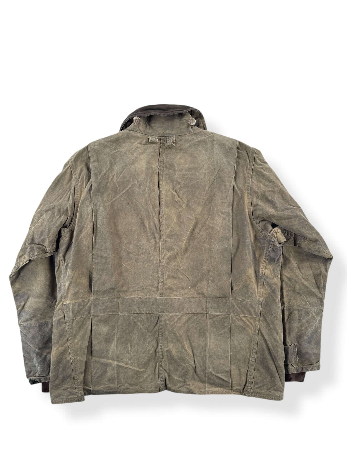 Back of Filson Waterfowl Upland Coat SZ S