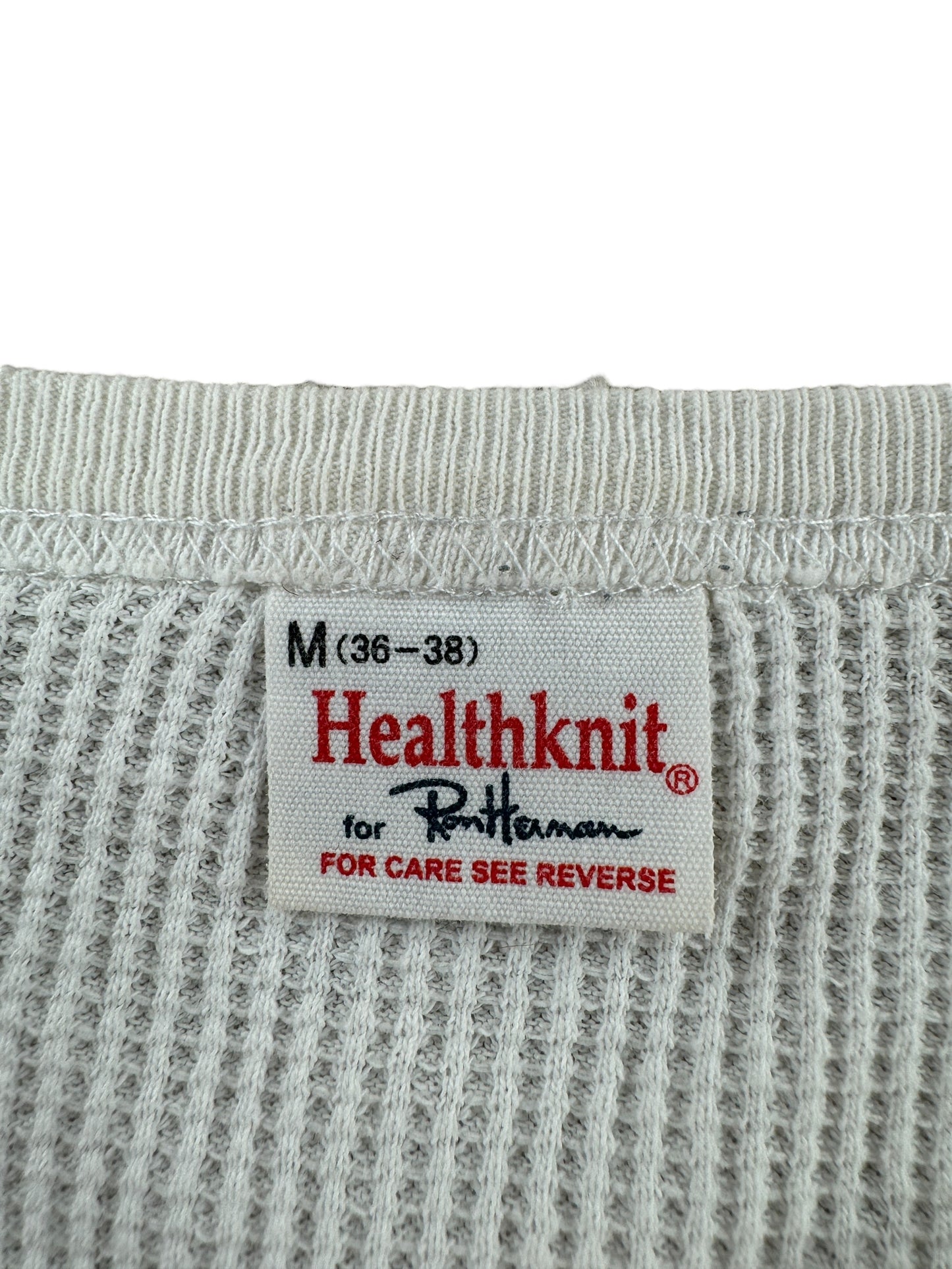 Tag on Vintage Healthknit Shortsleeve Thermal Top SZ L
