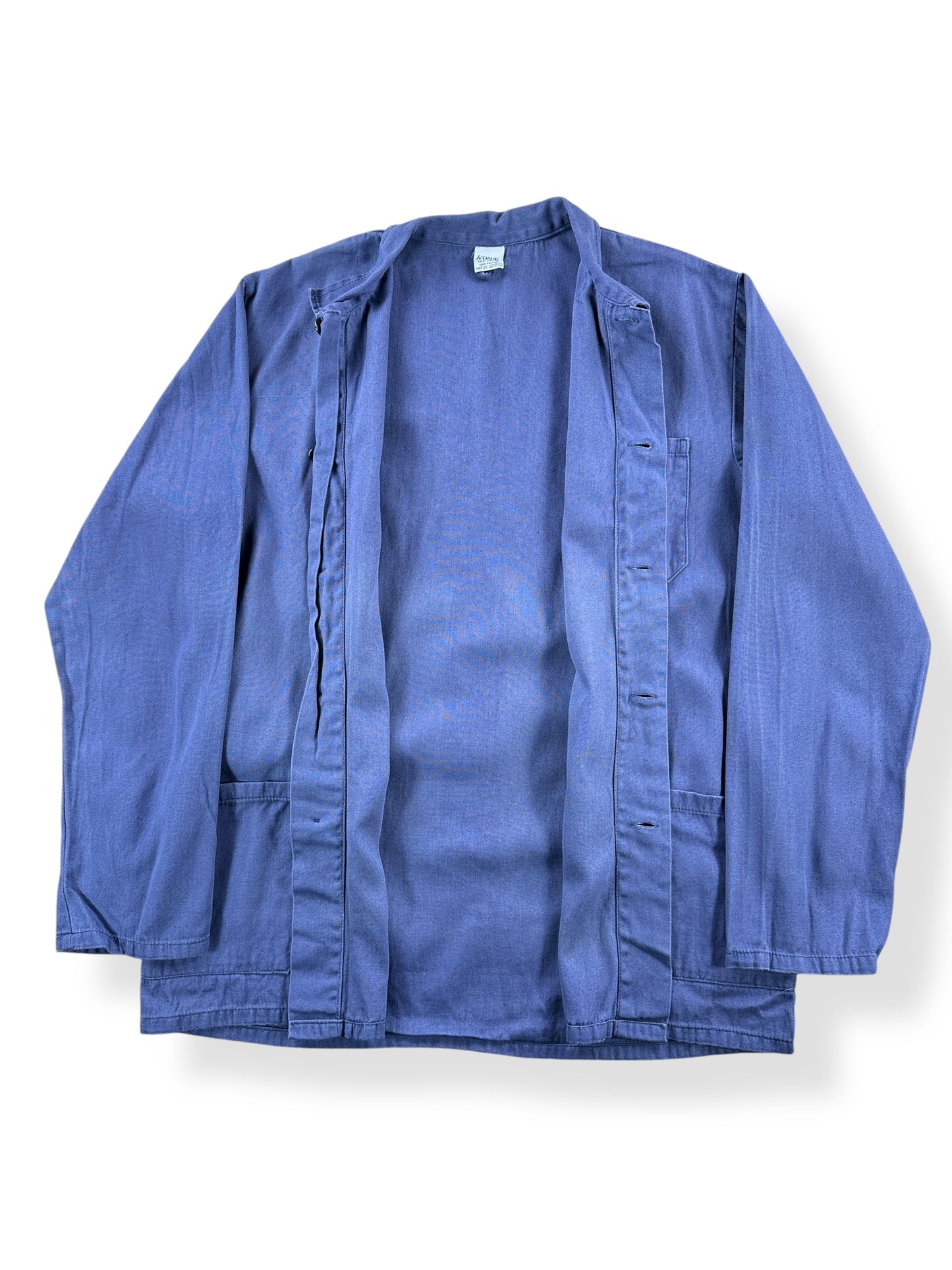 Inside f Vintage French Chore Coat SZ L