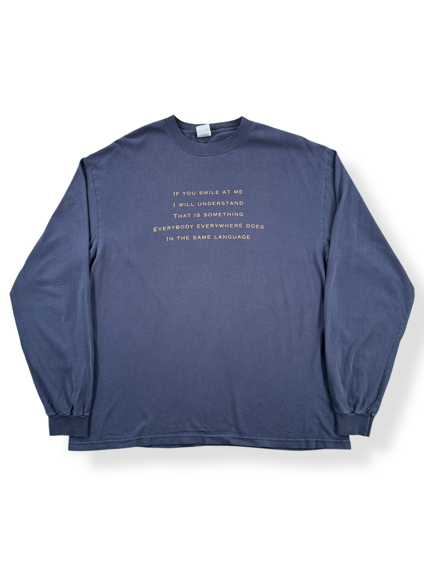 Front of Vintage Crosby, Stills, & Nash Longsleeve Tee SZ XL