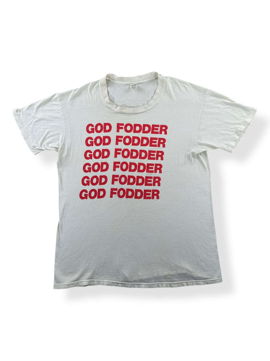 Front of Vintage Ned's Atomic Dustbin God Fodder Tee SZ L
