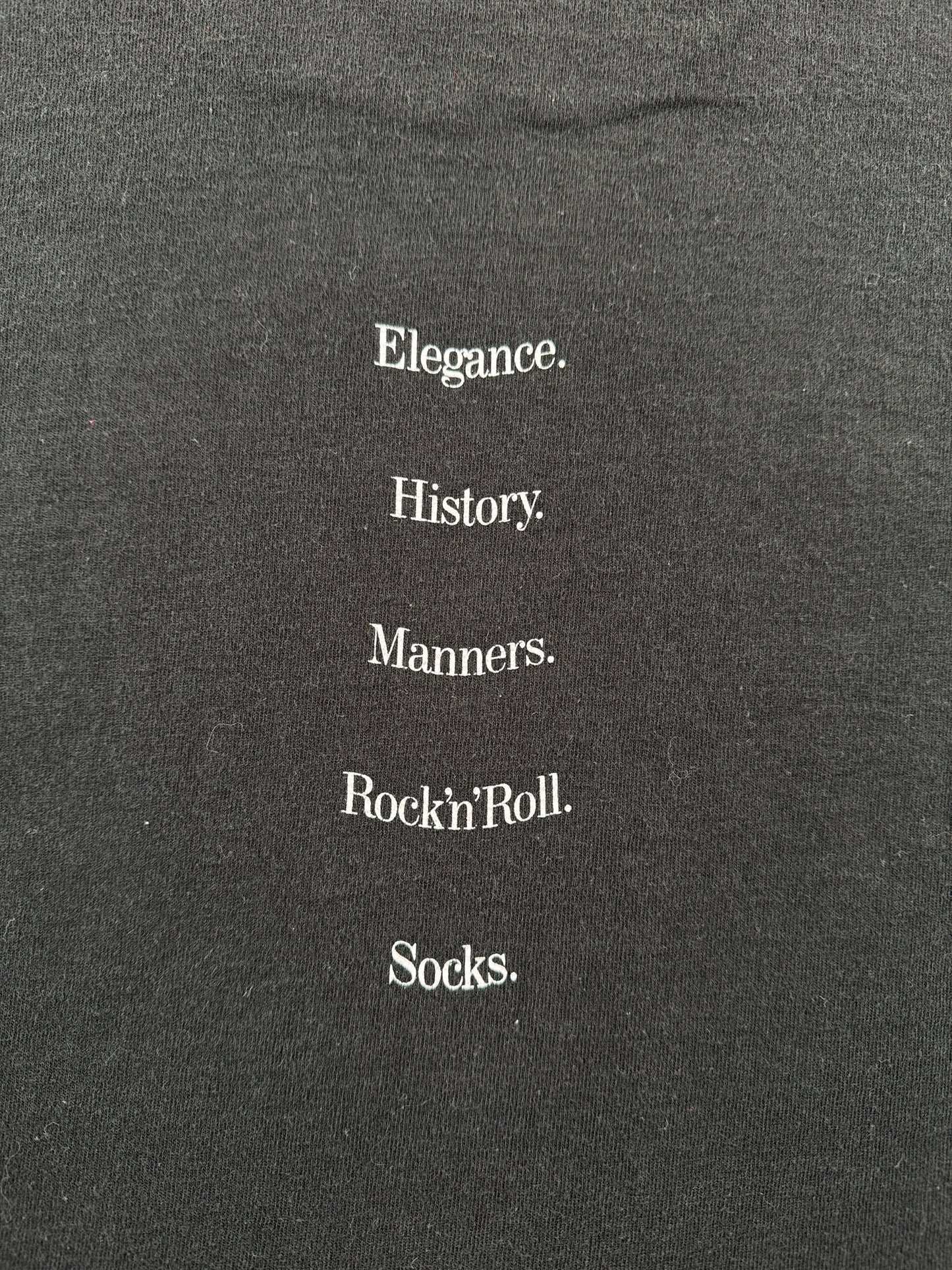 Back Graphic of Vintage Esquire Country Gentleman Tee SZ XL