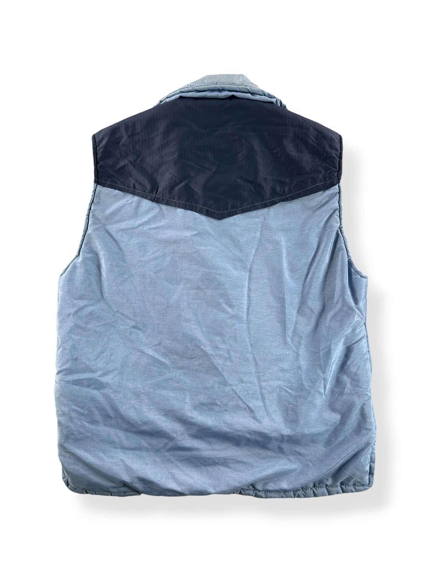 Back of Vintage Frostline Vest SZ M