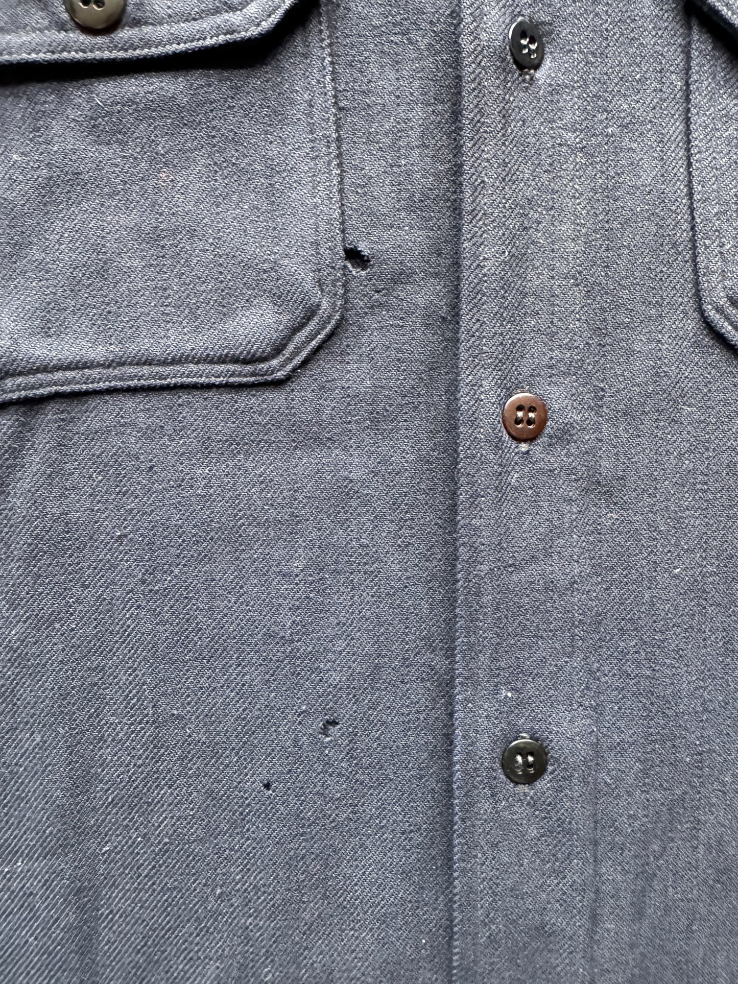 Holes on Vintage CPO Jacket SZ XL AS IS