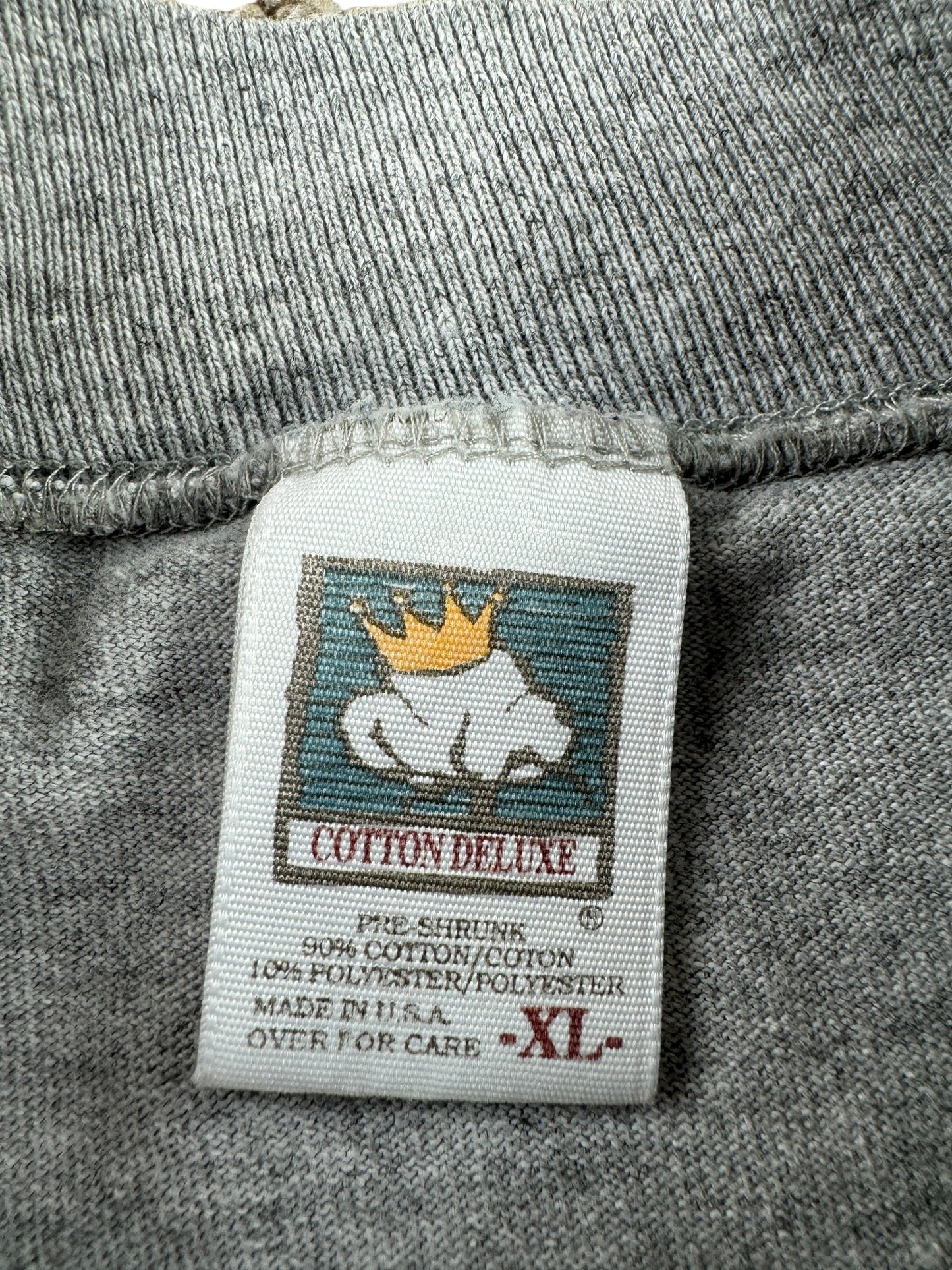 Tag on Vintage Kuparuk Bear Watch Mock Neck Tee SZ XL