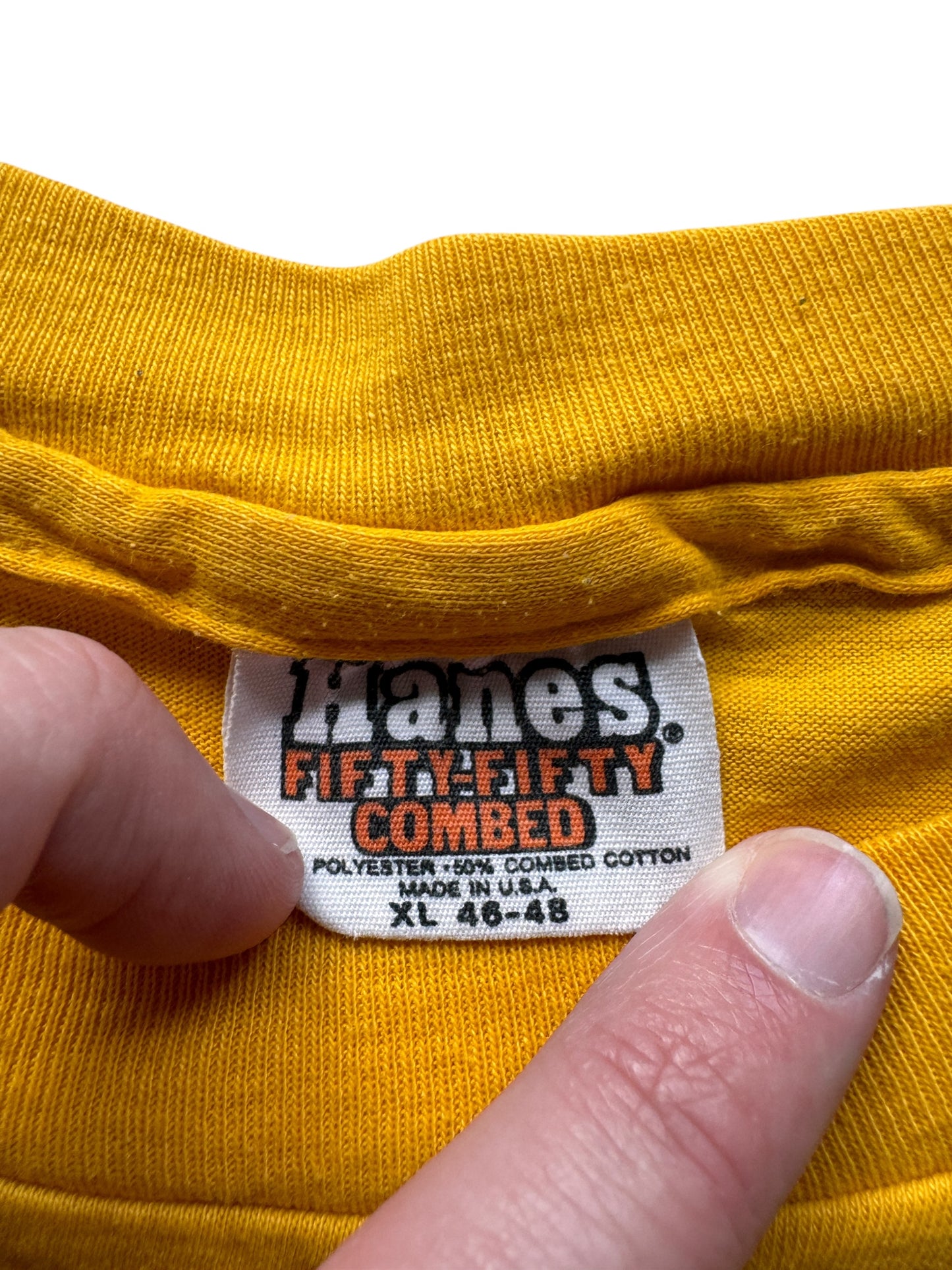 Tag on Vintage US Cycling Federation Tee SZ XL