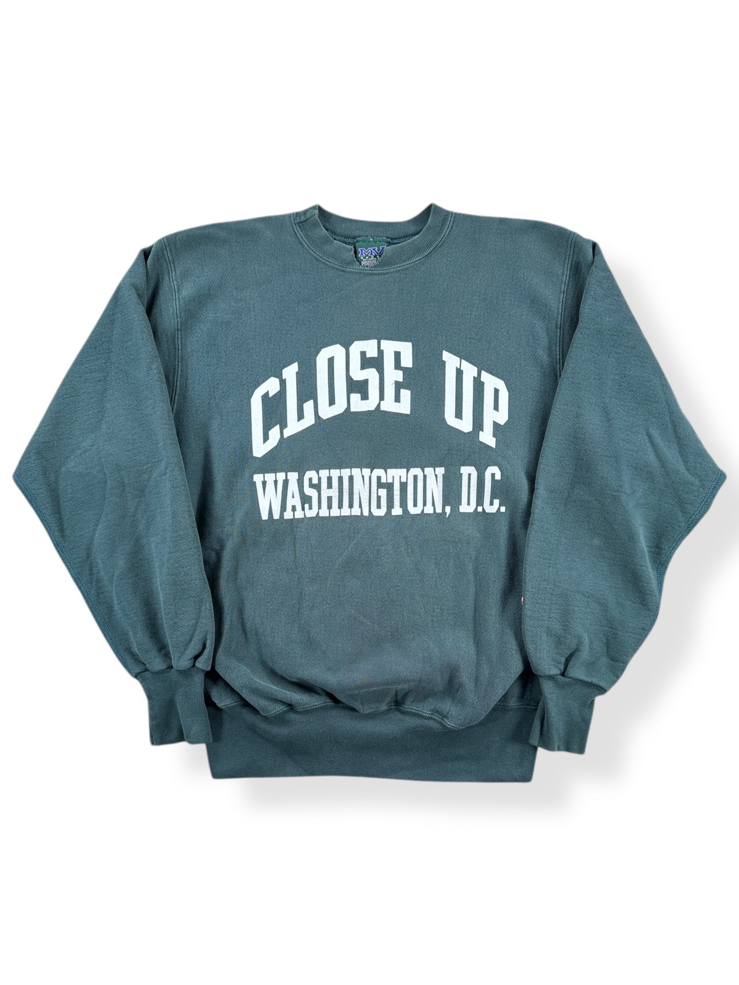Front of Vintage Washington DC MV Proweave Crewneck SZ L