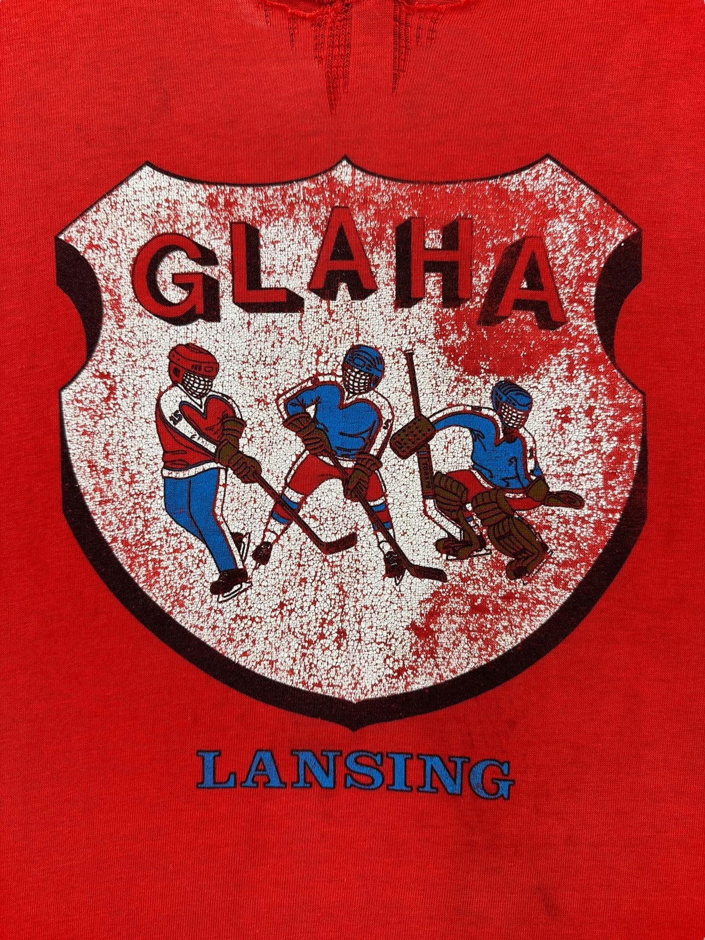 Graphic of Vintage GLAHA Thrasher Tee SZ M