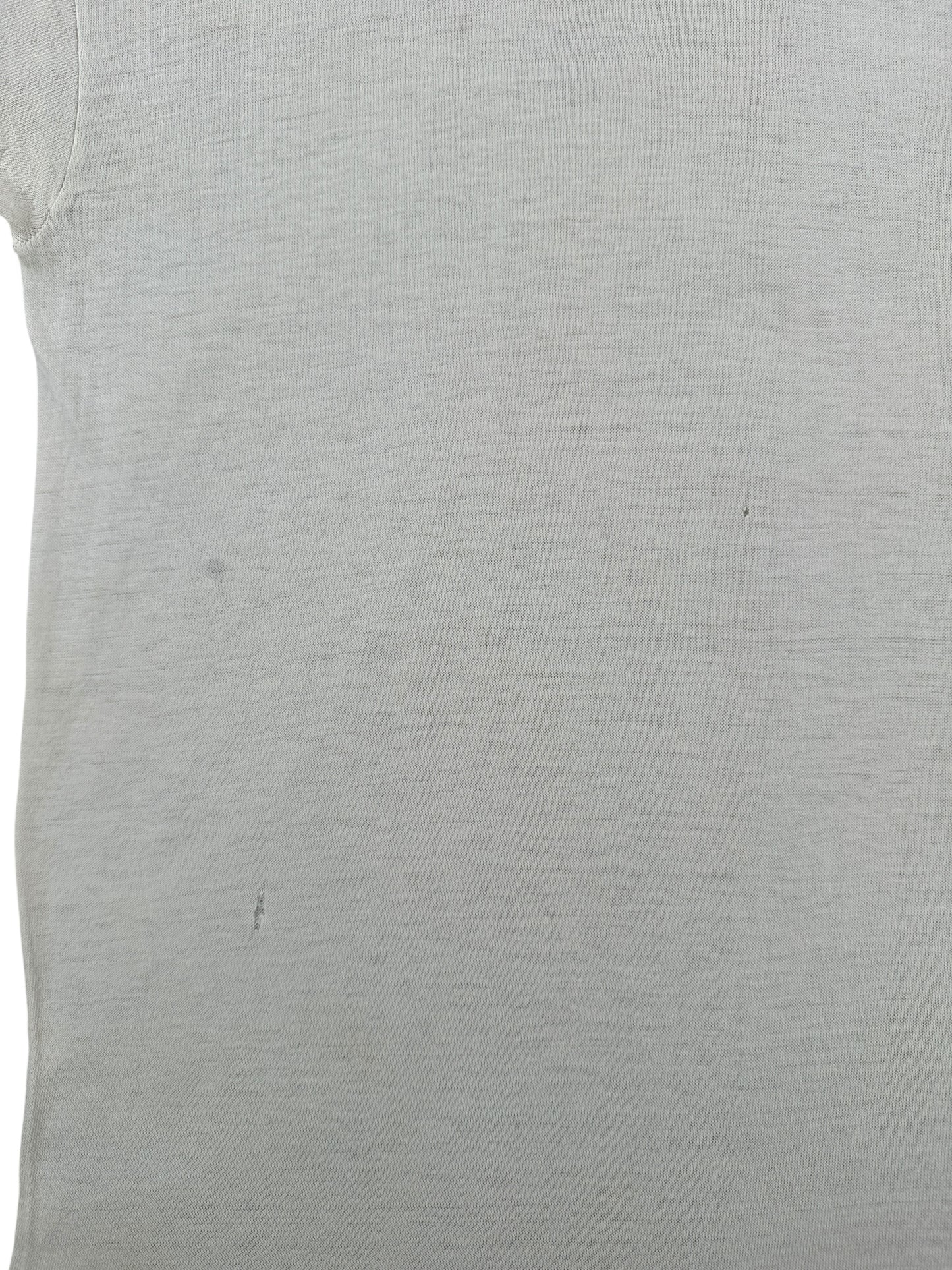 Holes on Vintage 60s Era Jockey White Blank Tee SZ S AS IS