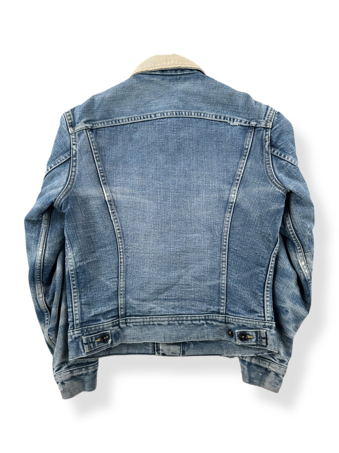 Back of Vintage Lee Storm Rider Denim Jacket SZ 38
