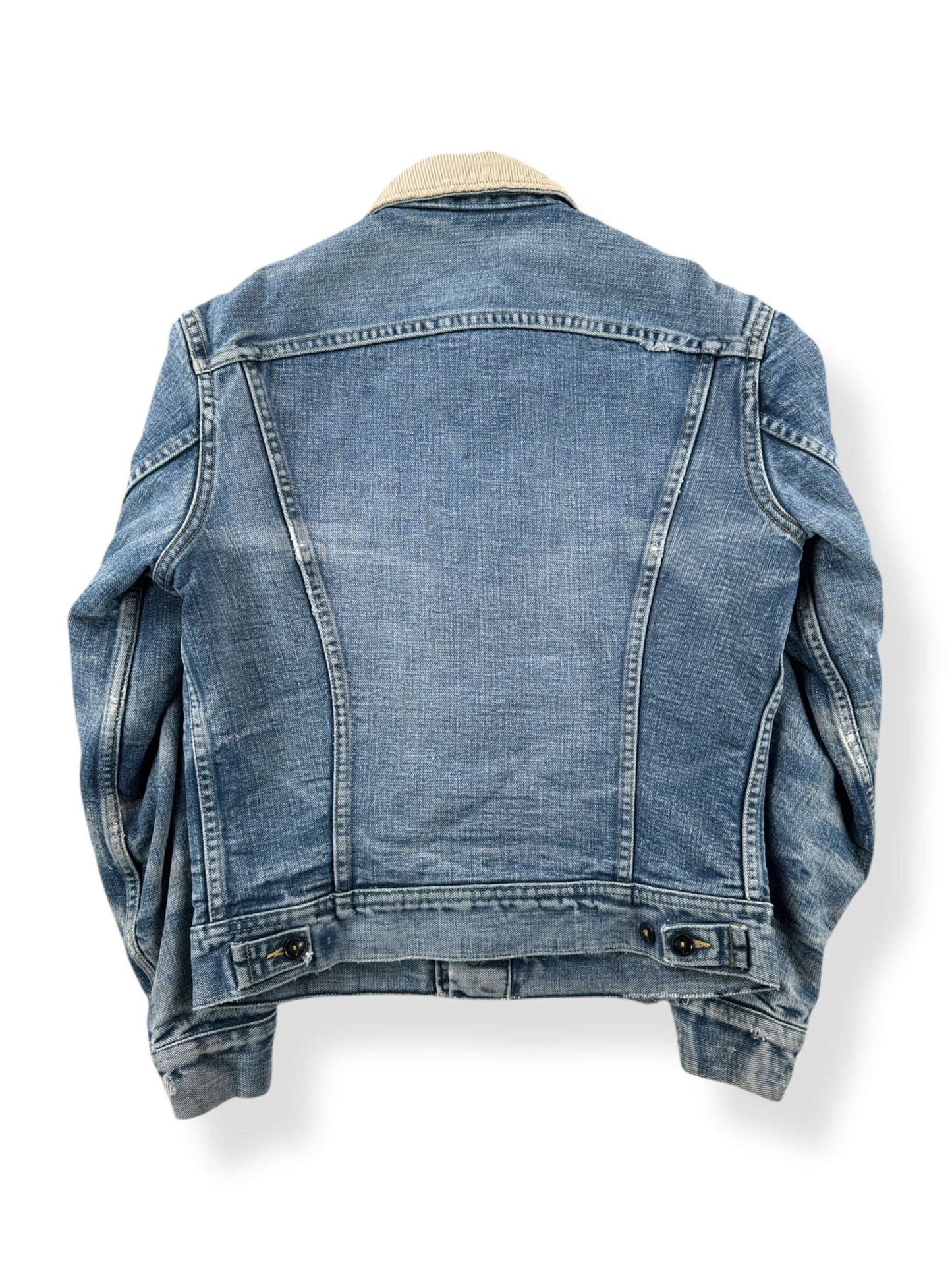 Back of Vintage Lee Storm Rider Denim Jacket SZ 38