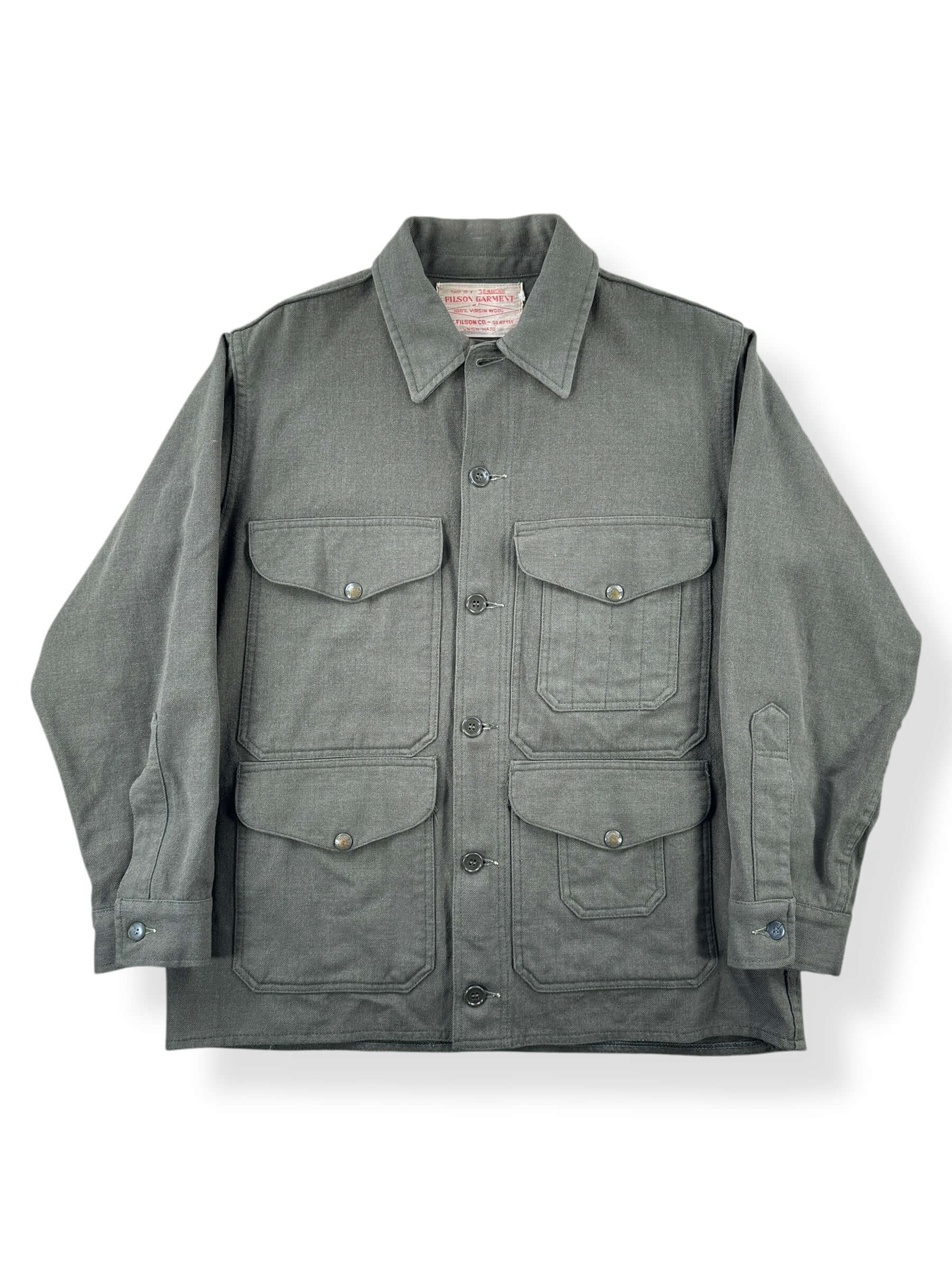 Vintage Union Made Filson Forestry Cloth Jacket SZ M – The Barn