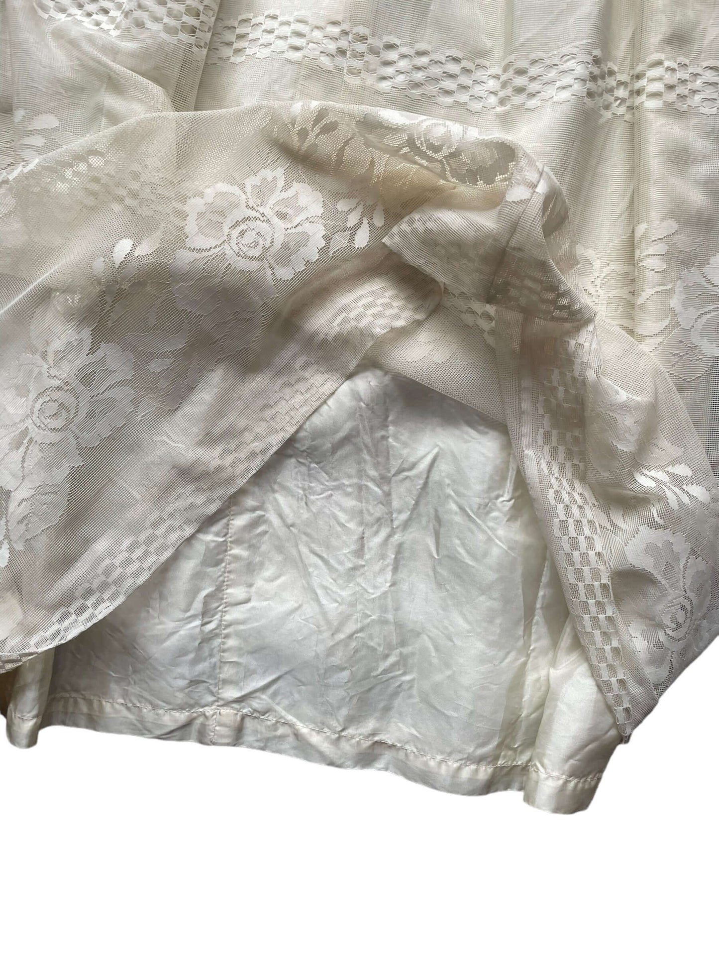 Vintage 1960s Solo Lace Maxi Dress | Barn Owl Vintage Dresses | Seattle Vintage Ladies Clothing