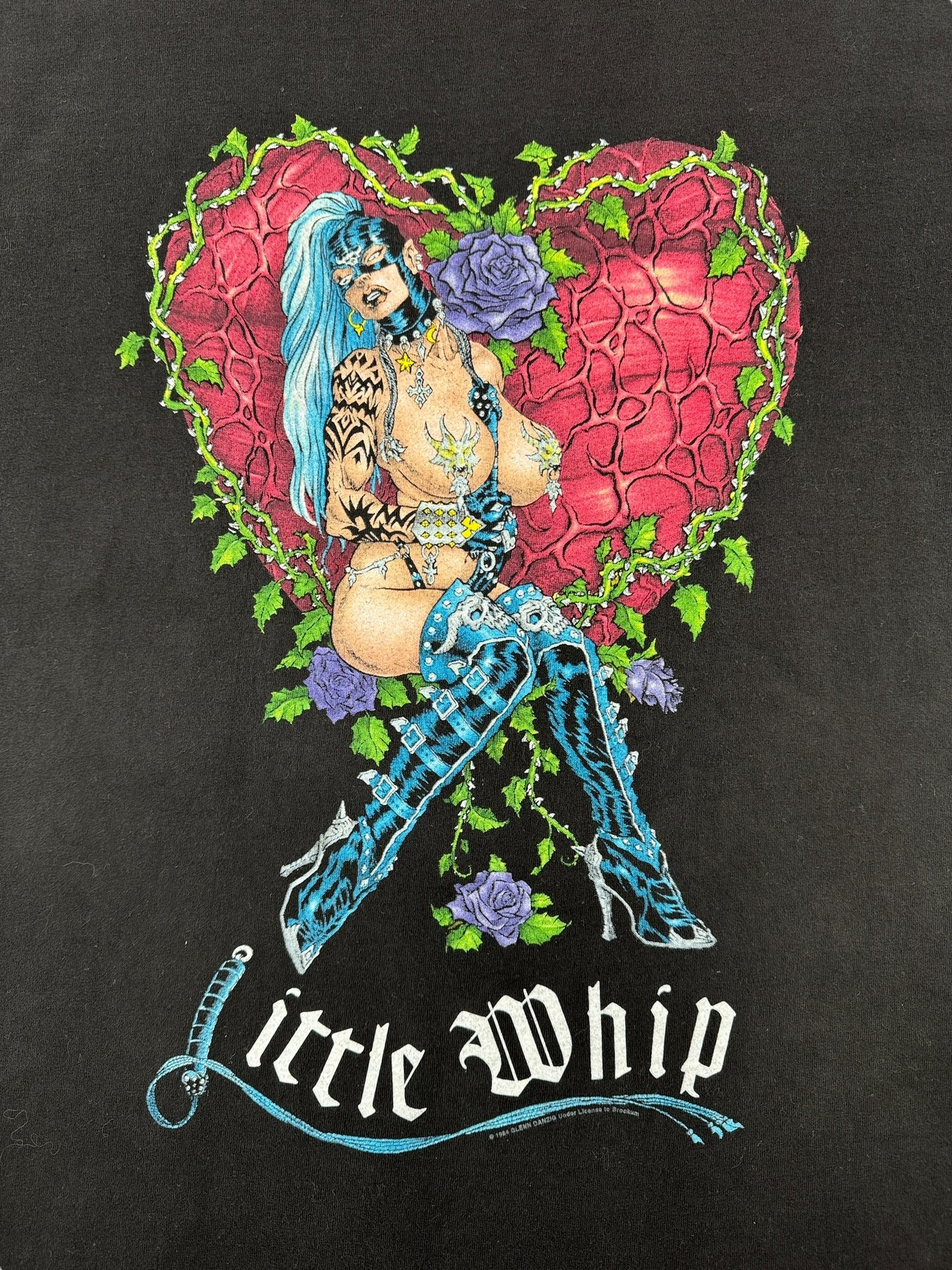 Graphic of Vintage 1994 Danzig Little Whip Tee SZ M