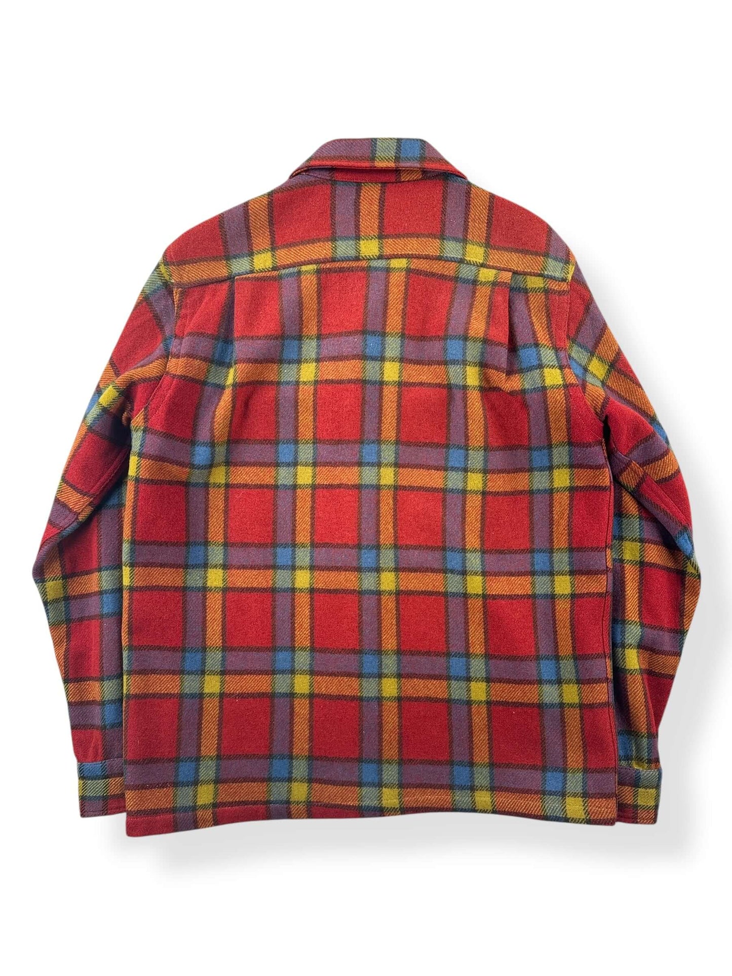 Back of Vintage La Playa by Marlboro Wool Flannel SZ M