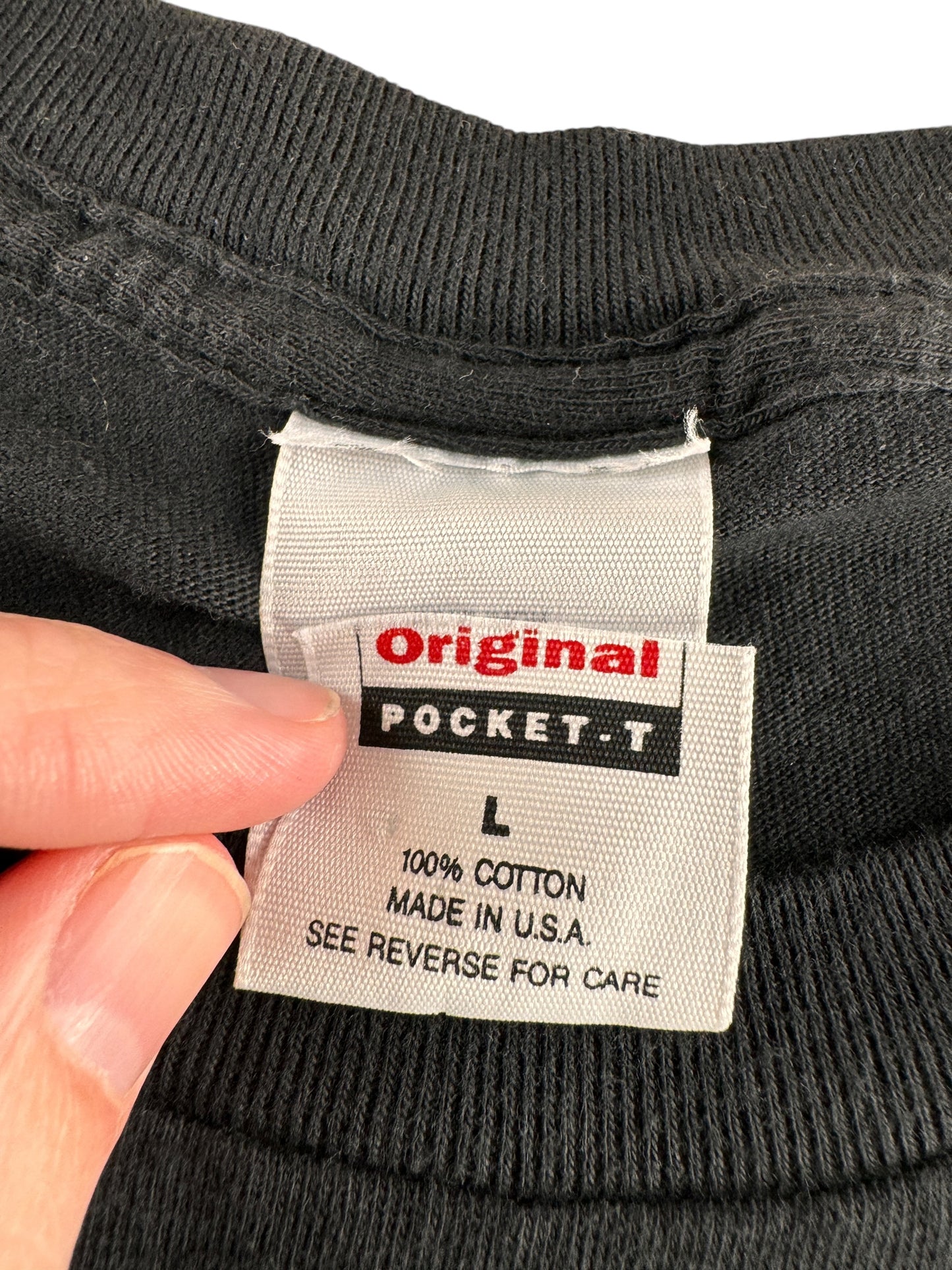 Tag on Vintage Original Pocket-T SZ XL