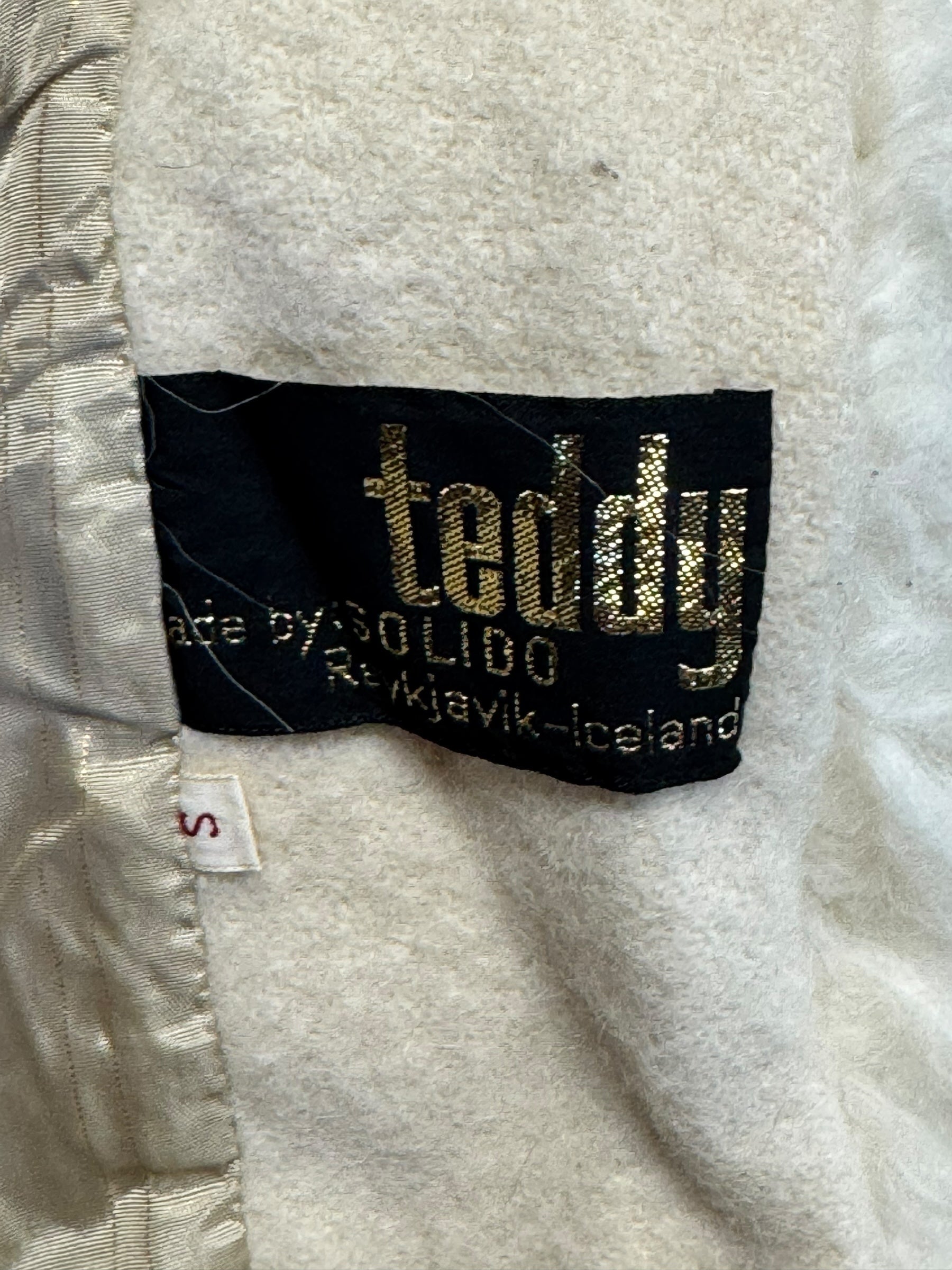tag 1970s Solido Icelandic Wool Fur Coat S