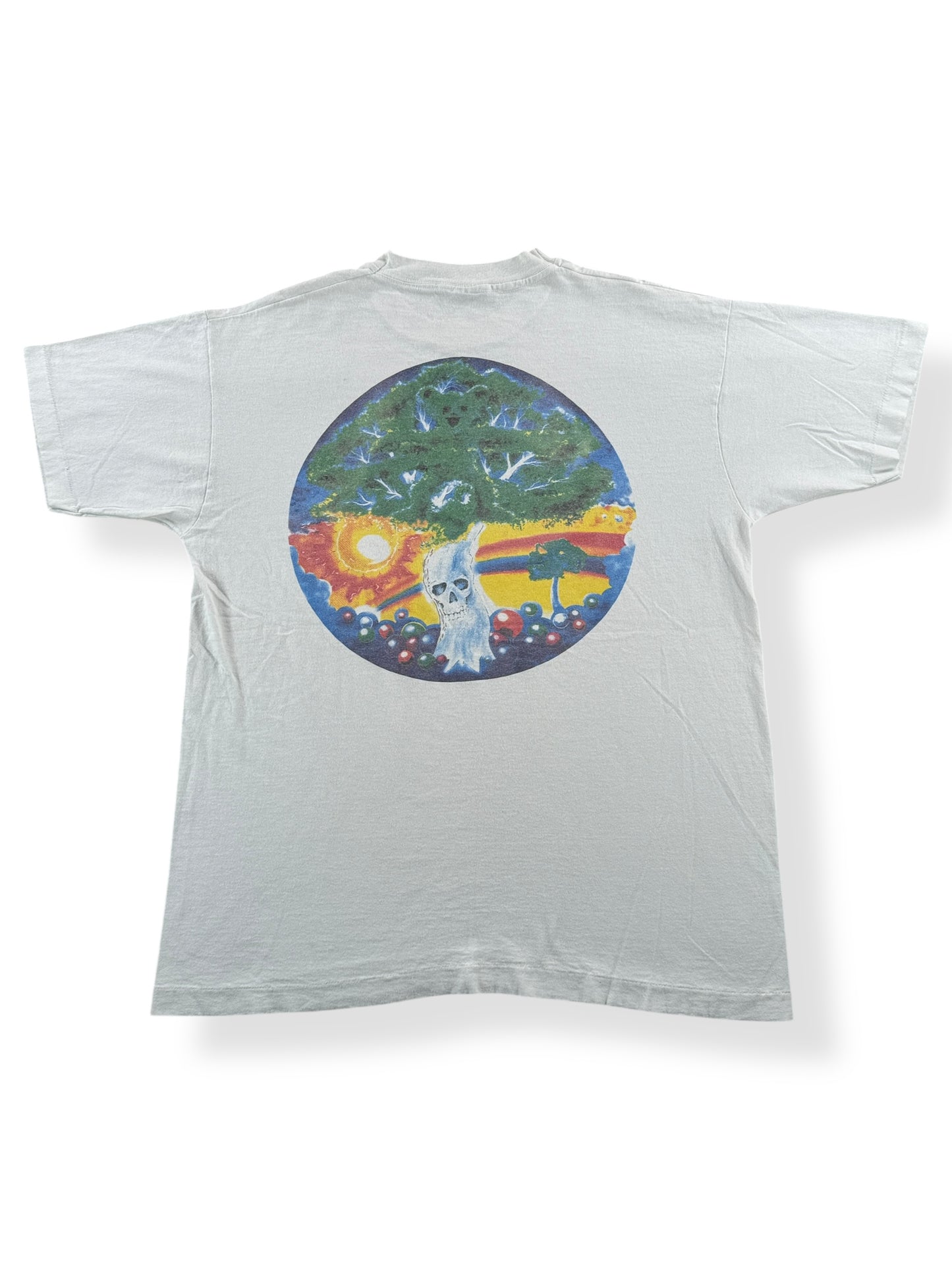 Back of Vintage Peace Bear Grateful Dead Tee SZ XL