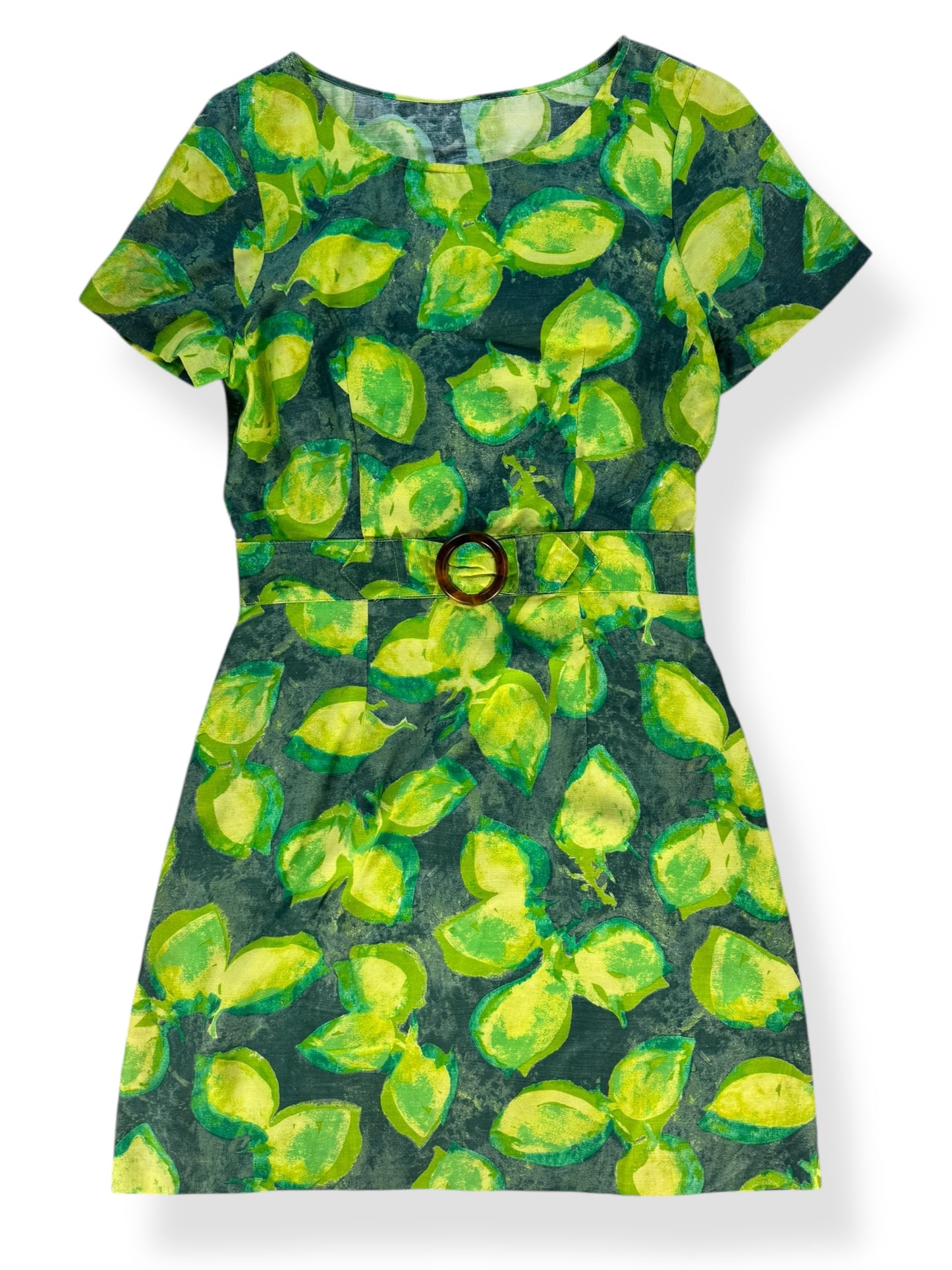 Front view1960s Lemon Dress M