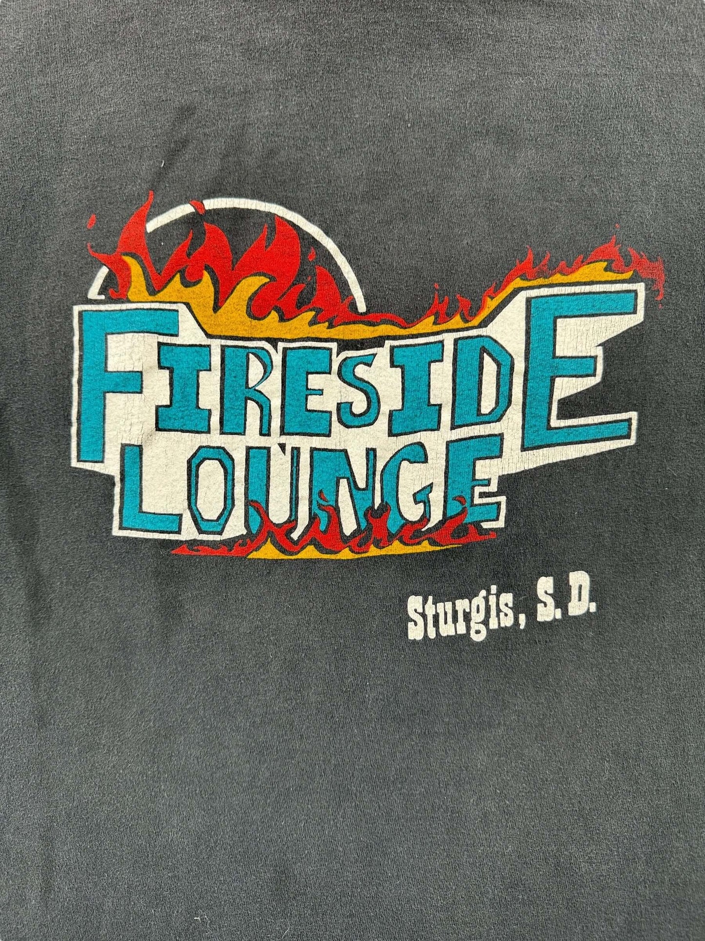 Back Graphic of Vintage '87 Sturgis Rally Tee SZ M