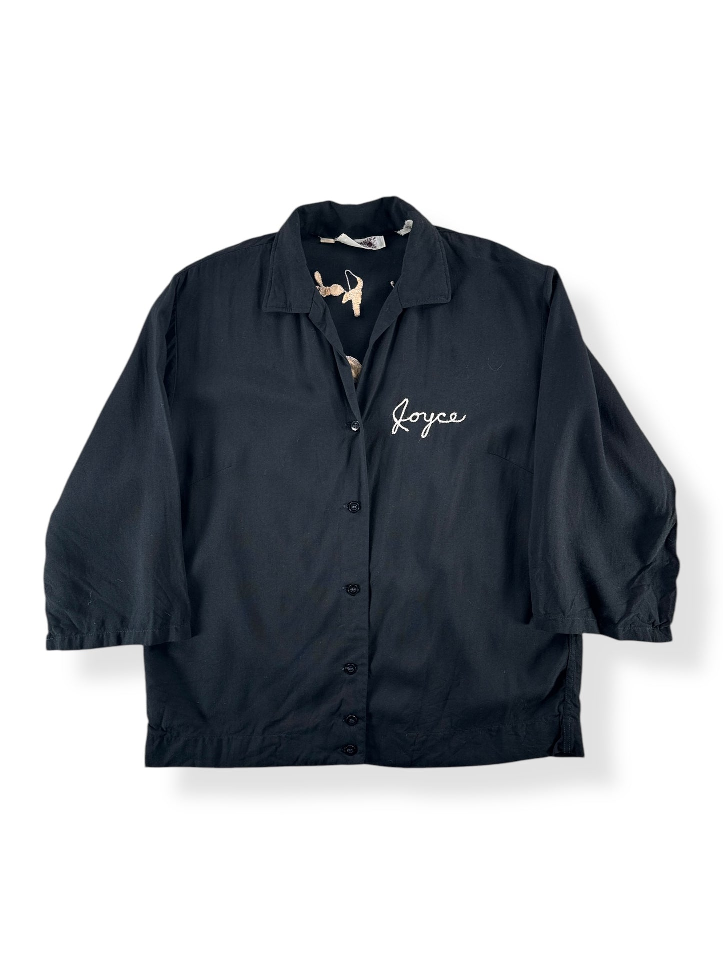 Front of Vintage Yakima Valley 600 Club Rayon Bowling Shirt SZ S