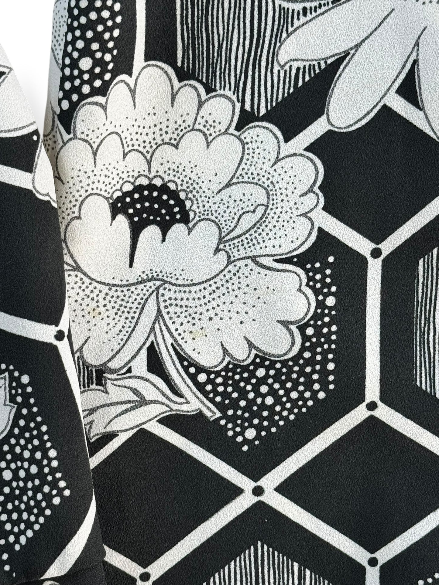 1970s Pykettes Polyester Button Up L