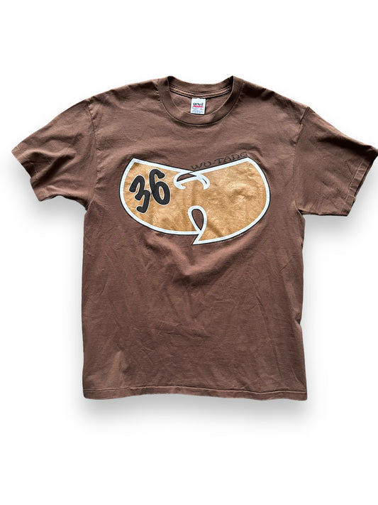 Front View of Vintage Wu Tang Clan 36 Chambers Rap Tee SZ XL |  Vintage Wu Tang Rap Tees  |  Barn Owl Vintage Goods