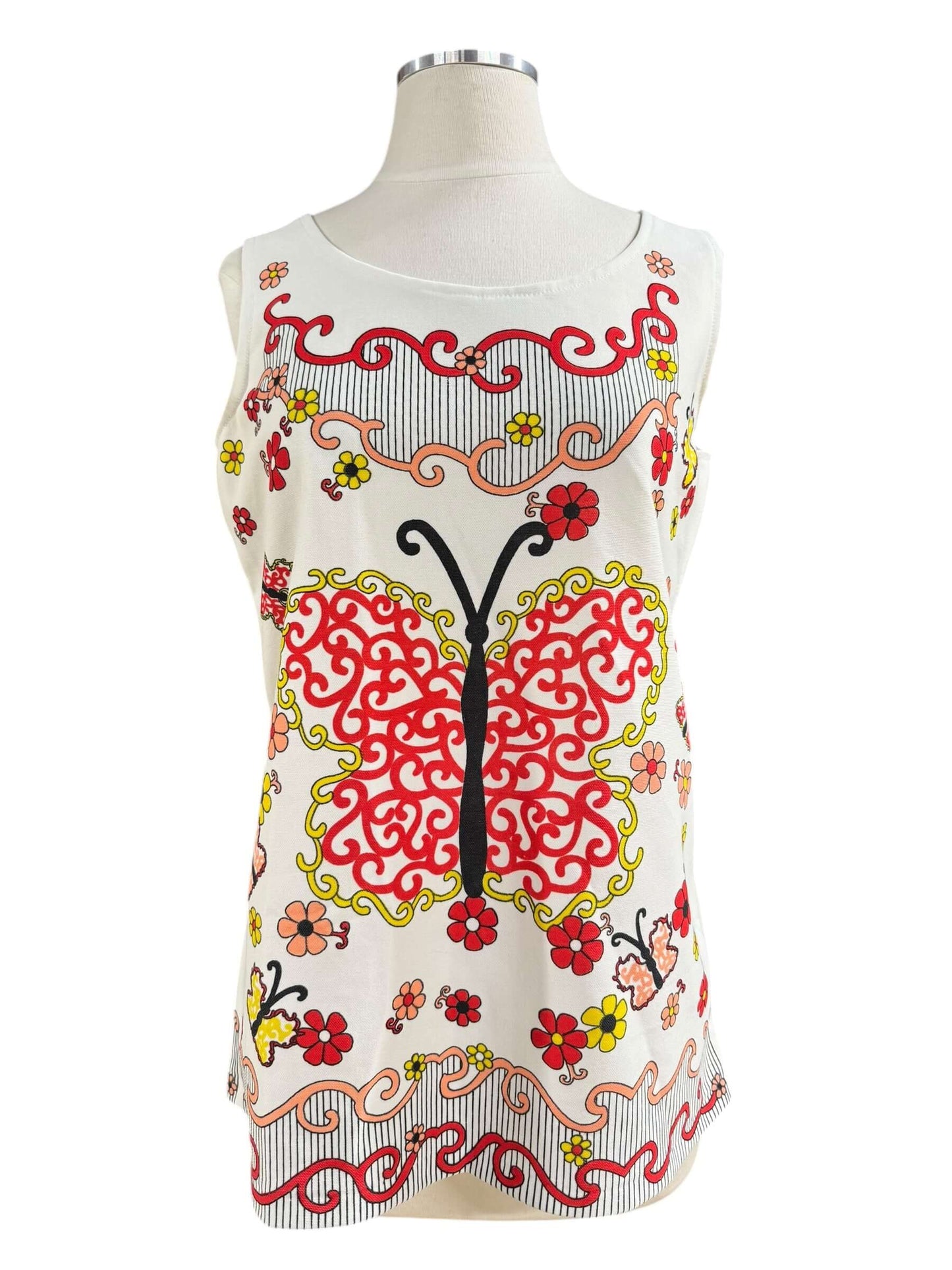 Front view of 1960s Butterfly Top XL