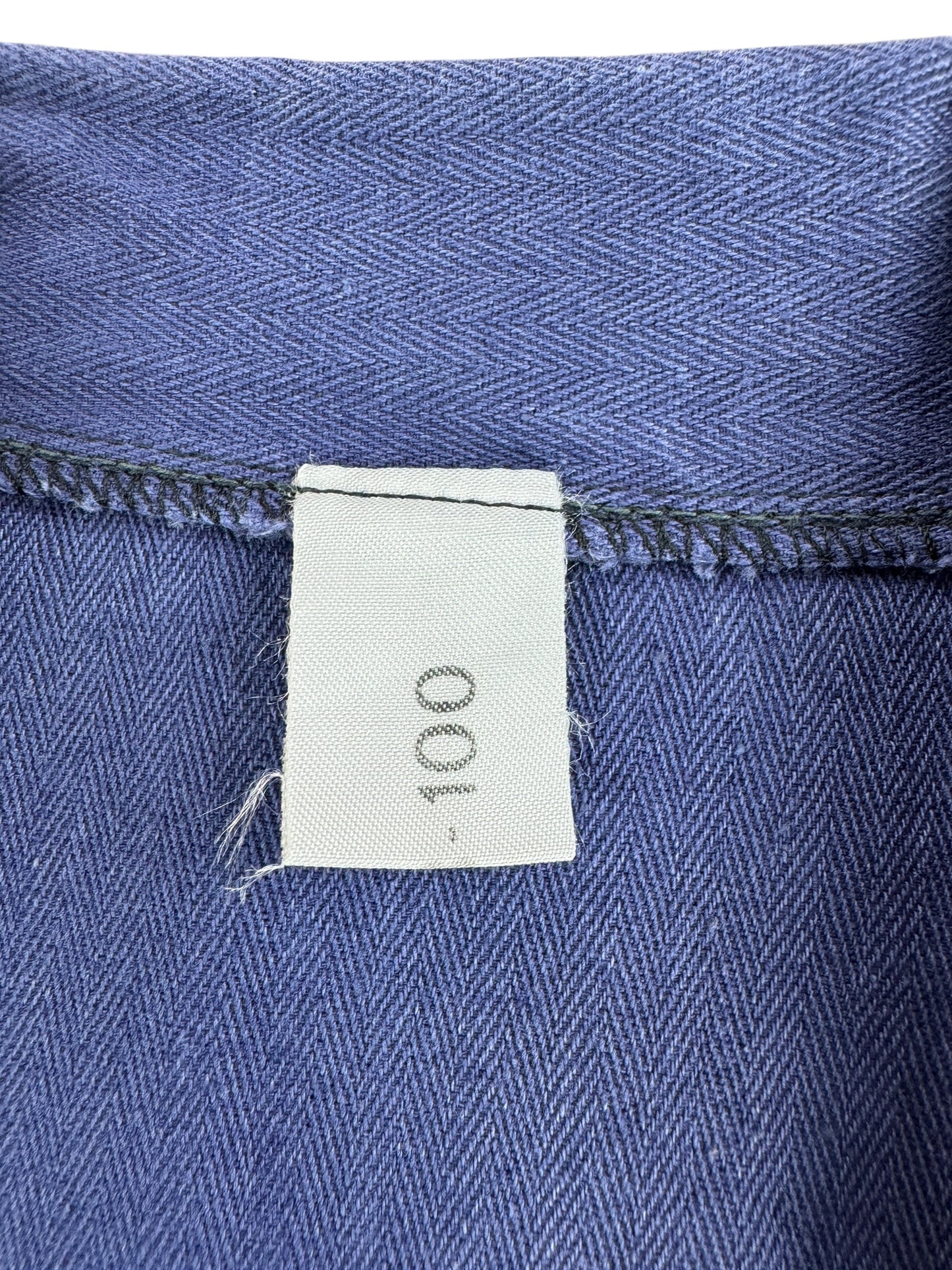 Tag on Vintage HBT Euro Work Jacket SZ L Long