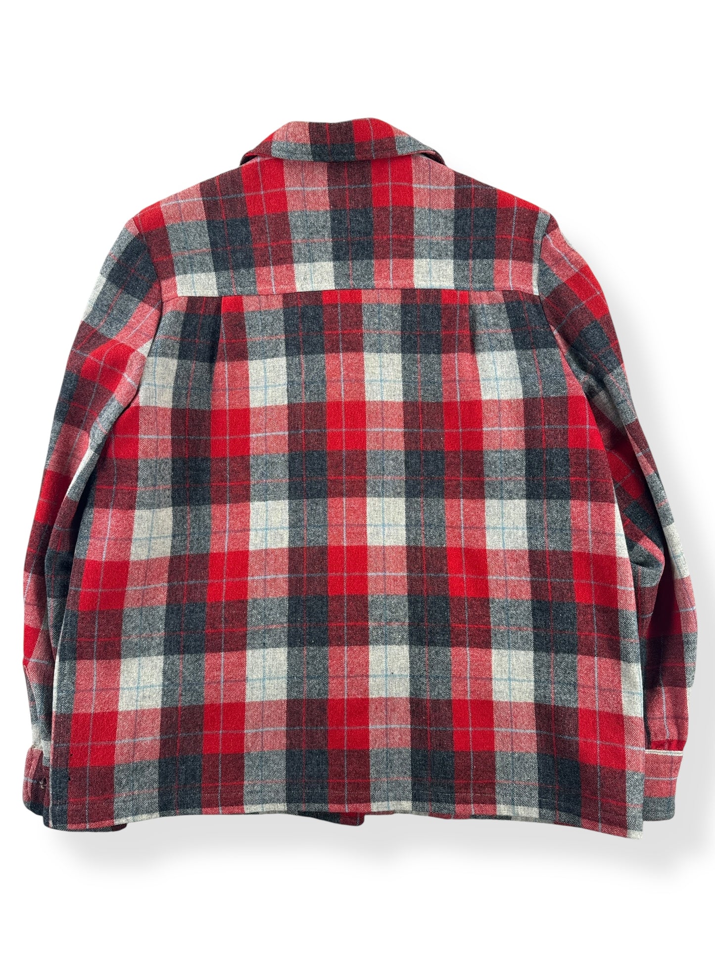 Back of Vintage Wool Woodsman 49er Jacket SZ M
