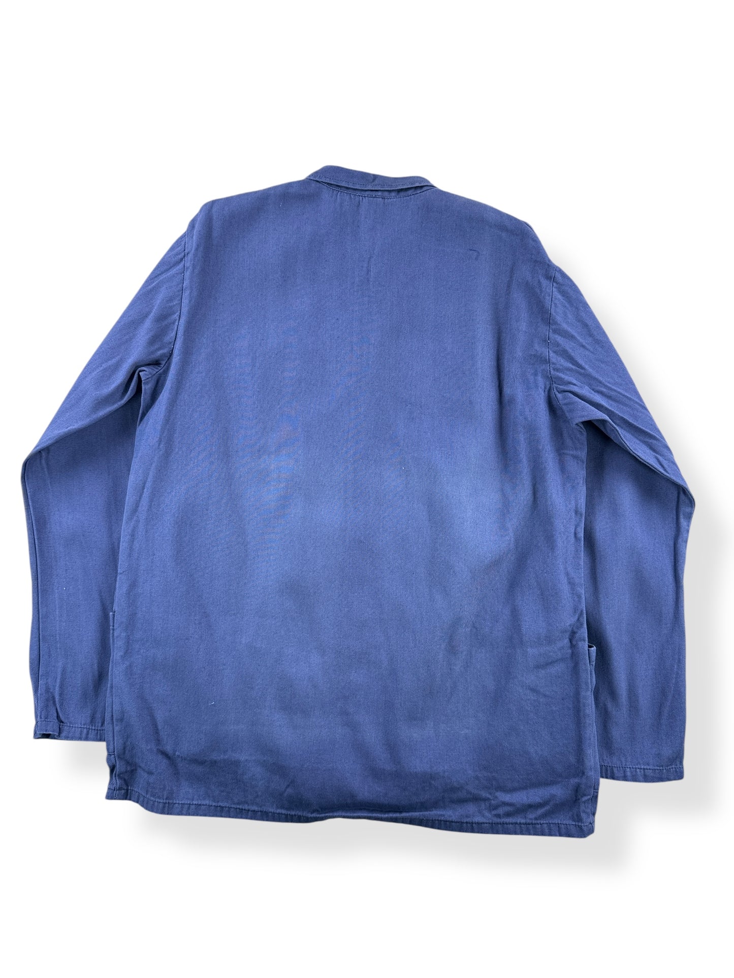 Back of Vintage French Chore Coat SZ L