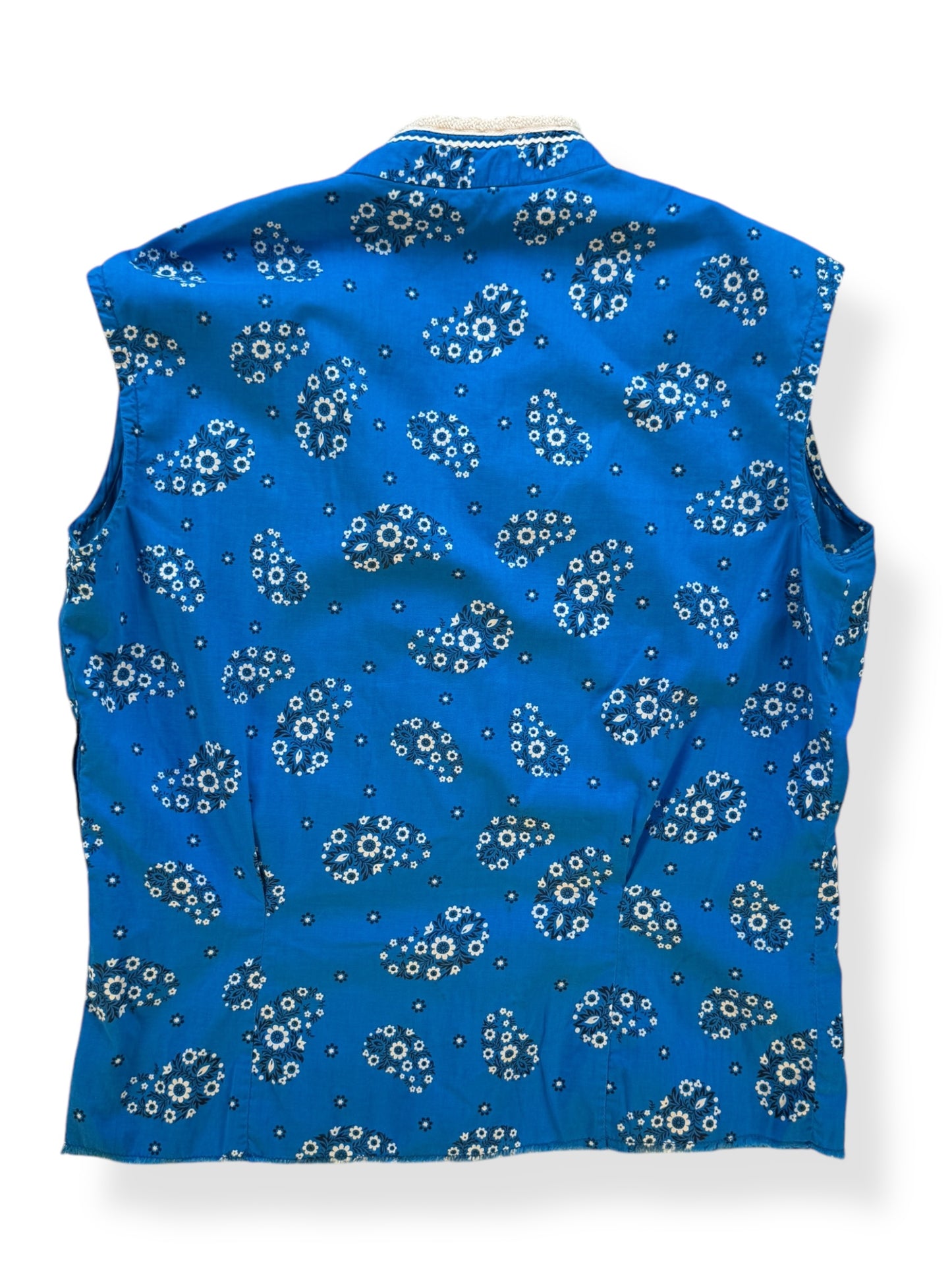 Back view of 1950s Thunderbird Bandana Skirt Set S