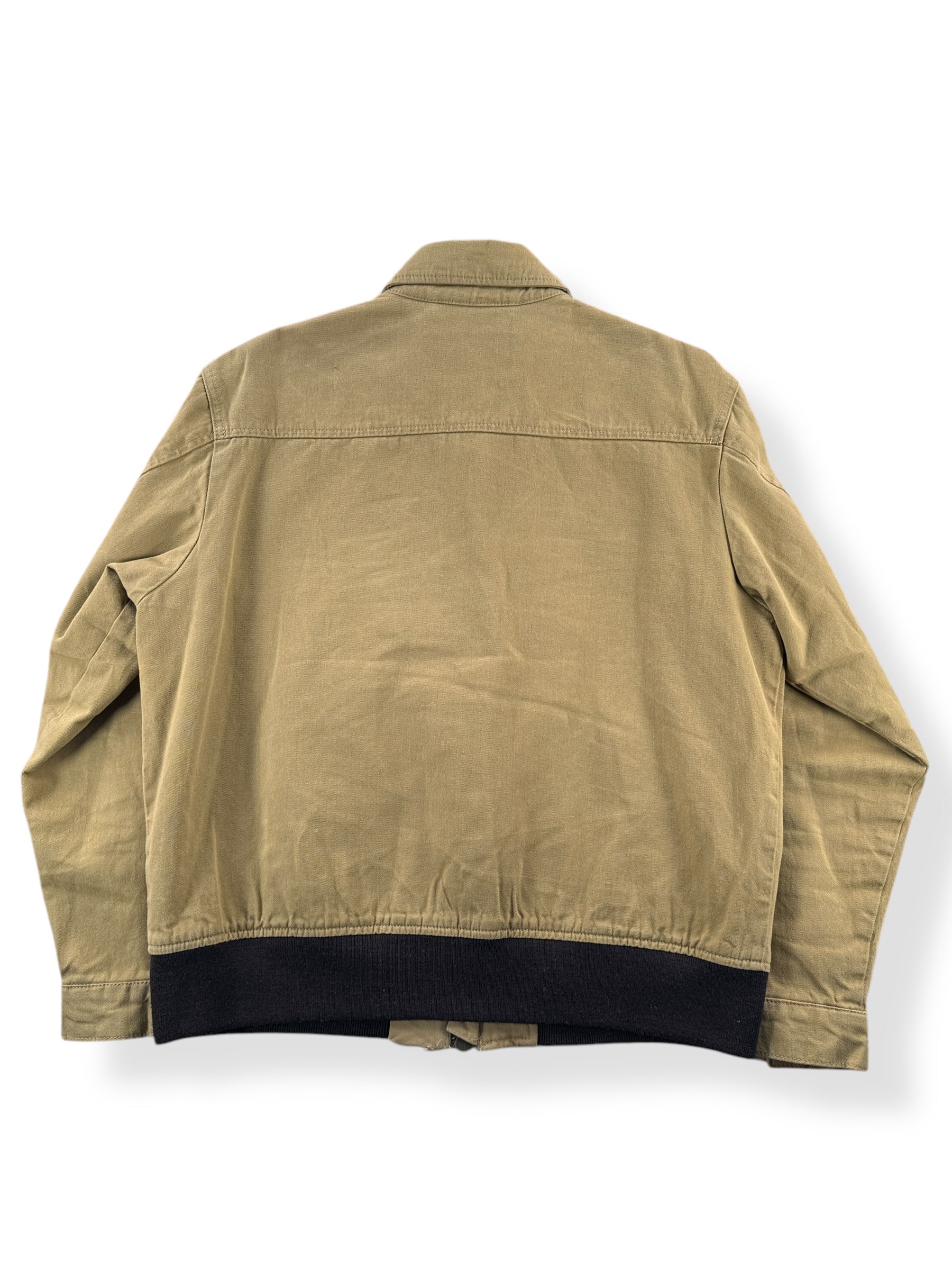 Back of Modern Filson Dry Wax Work Jacket Sample SZ M